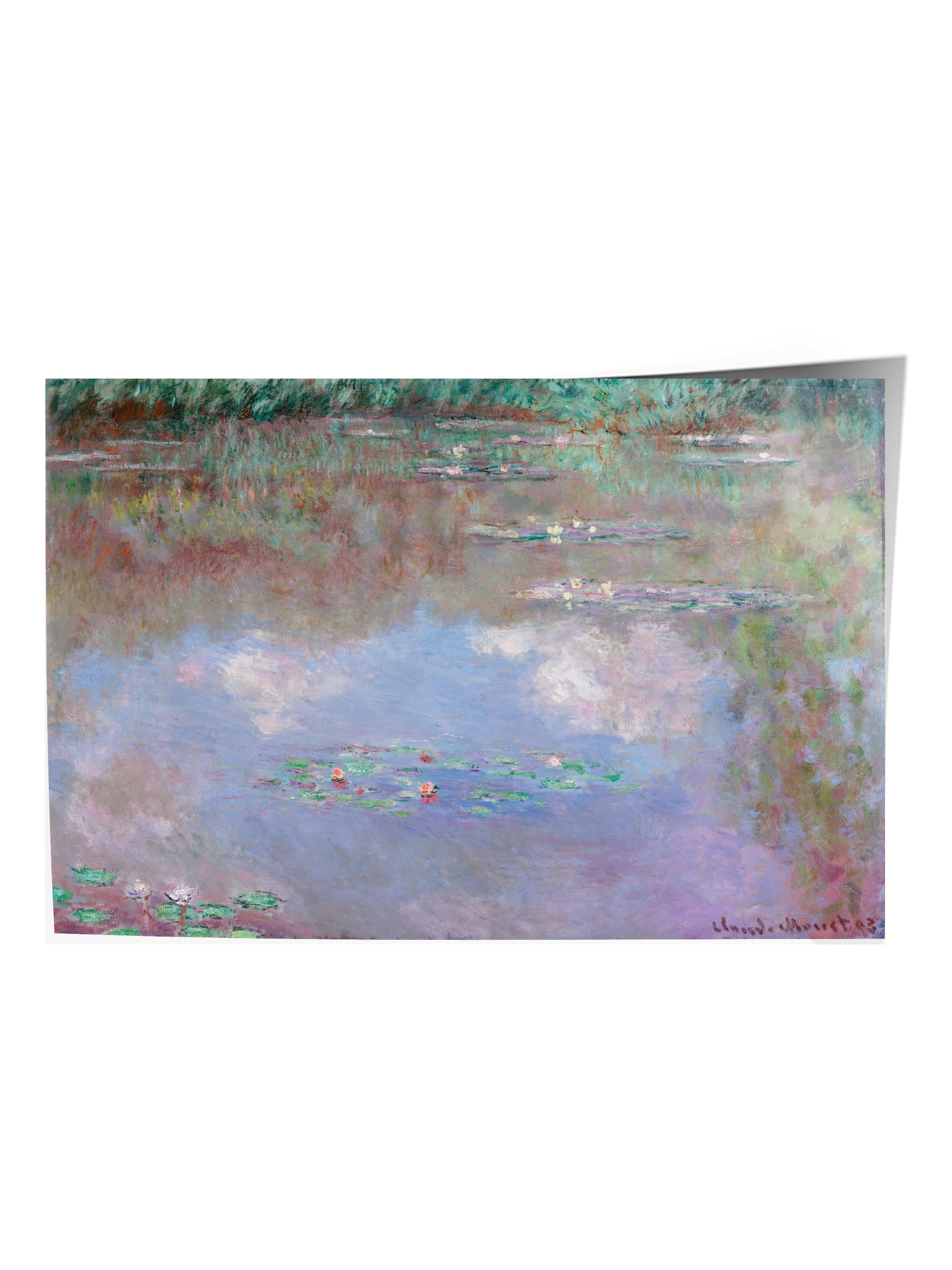Monet Poster No:45 Modern Sanat Poster - Sanat Dekor Serisi - Duvar Tablosu, HD Baskı