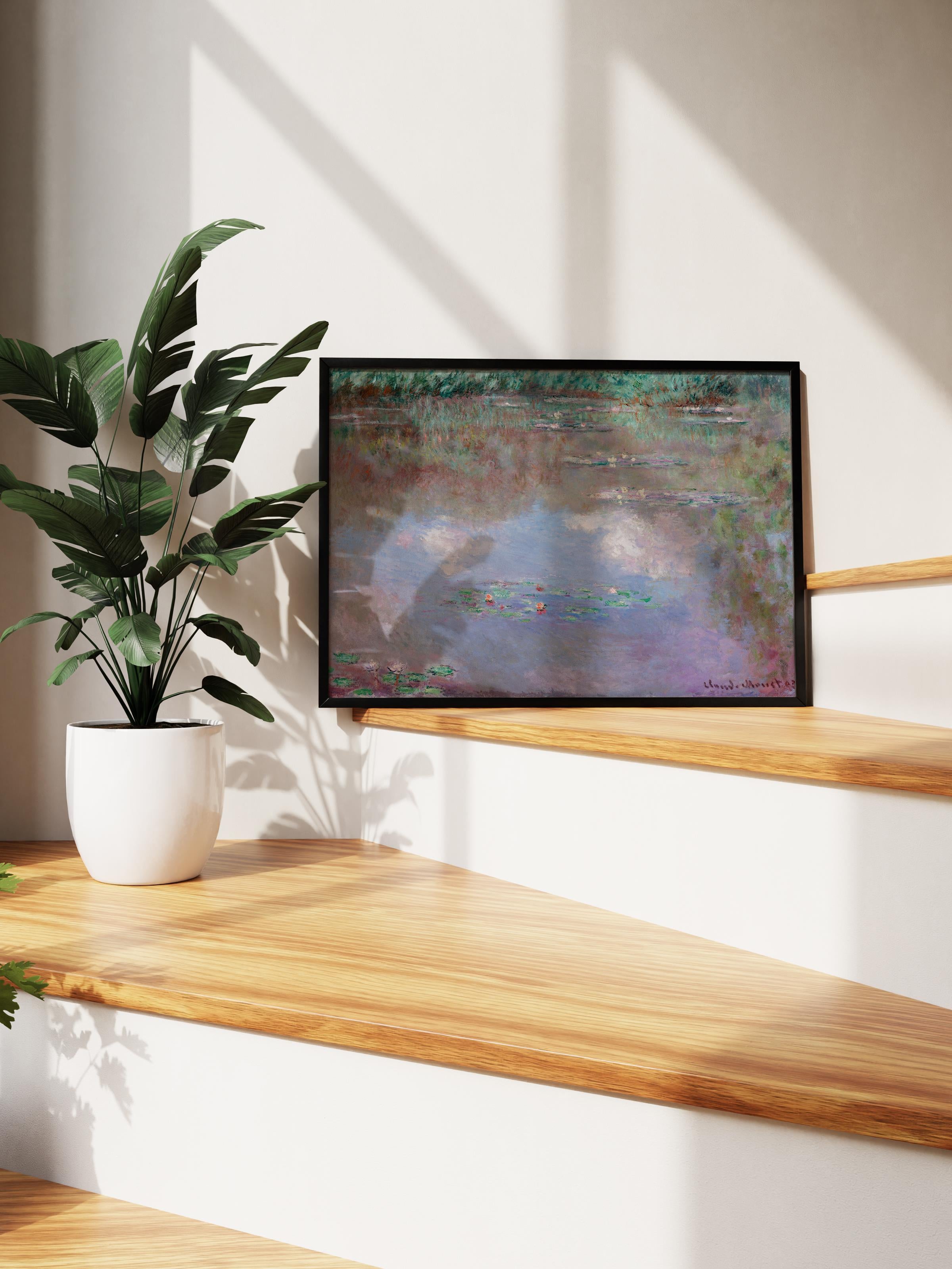 Monet Poster No:45 Modern Sanat Poster - Sanat Dekor Serisi - Duvar Tablosu, HD Baskı