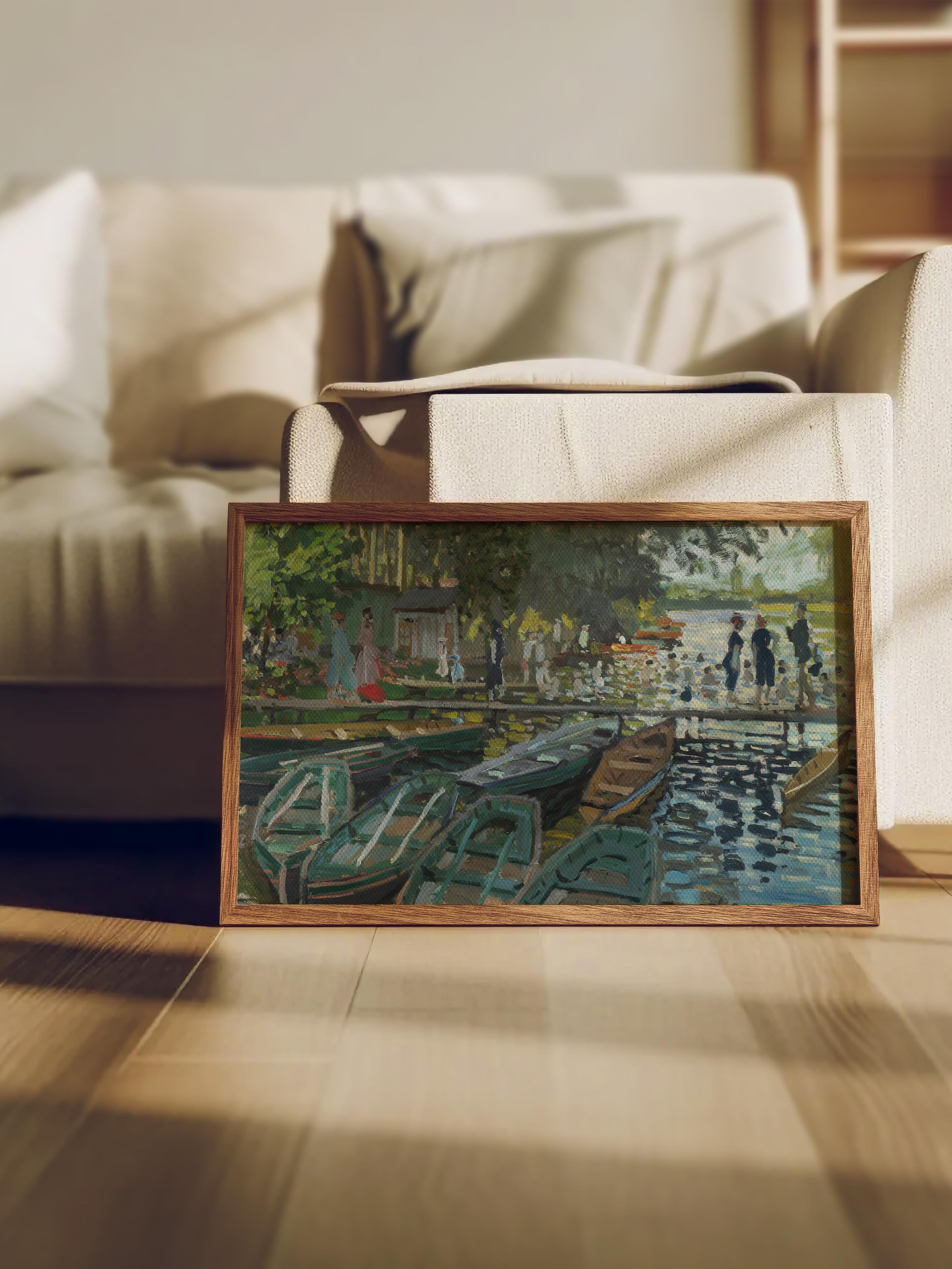 Monet Poster No:46 Modern Sanat Poster - Sanat Dekor Serisi - Duvar Tablosu, HD Baskı