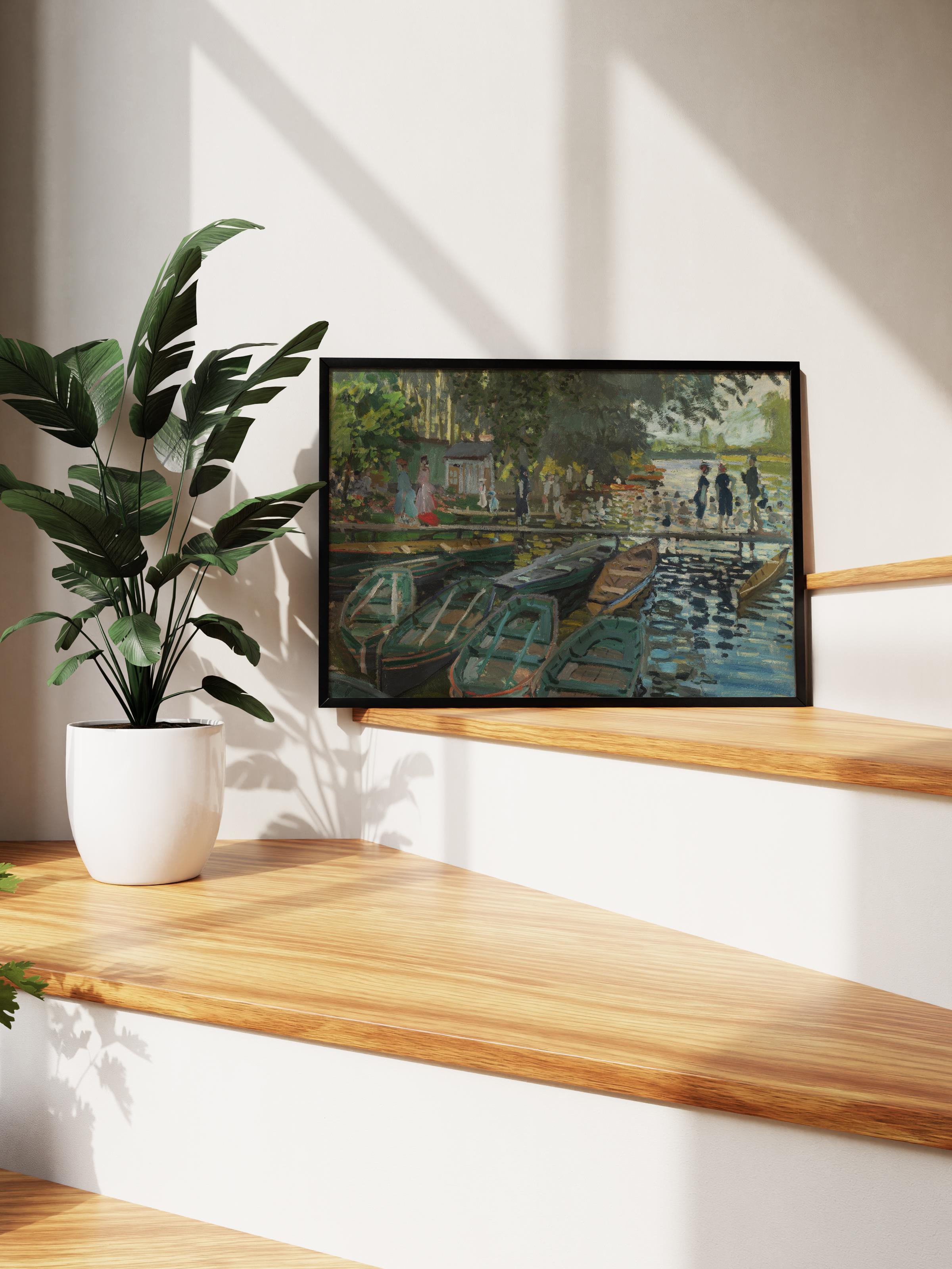 Monet Poster No:46 Modern Sanat Poster - Sanat Dekor Serisi - Duvar Tablosu, HD Baskı