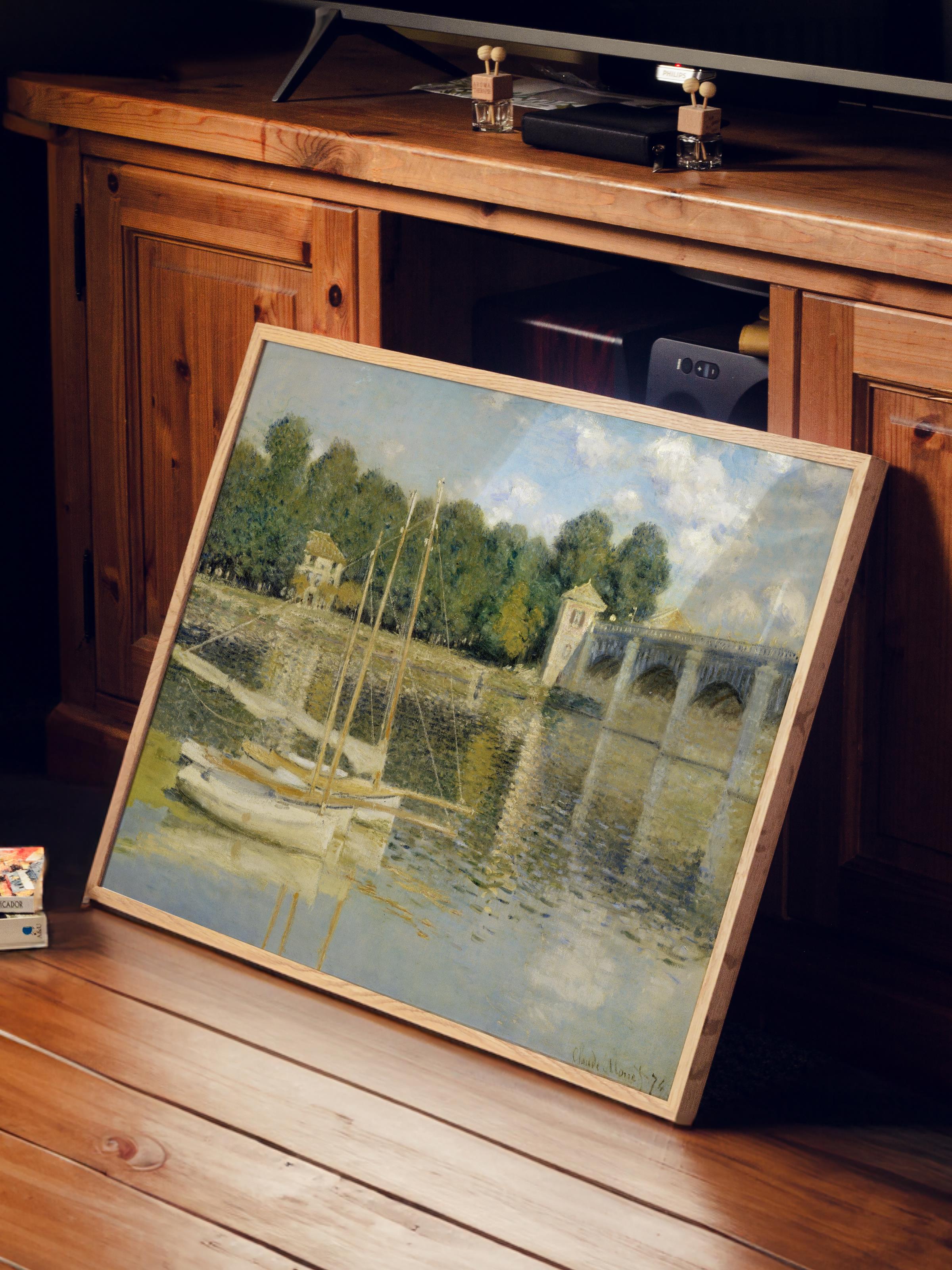 Monet Poster No:49 Modern Sanat Poster - Sanat Dekor Serisi - Duvar Tablosu, HD Baskı