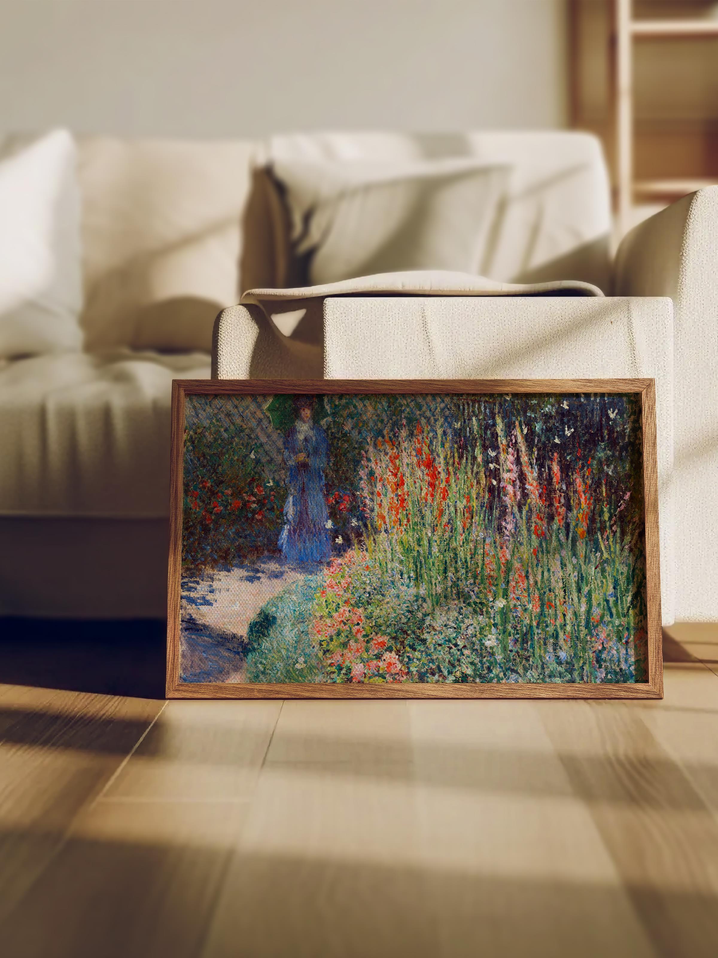 Monet Poster No:50 Modern Sanat Poster - Sanat Dekor Serisi - Duvar Tablosu, HD Baskı