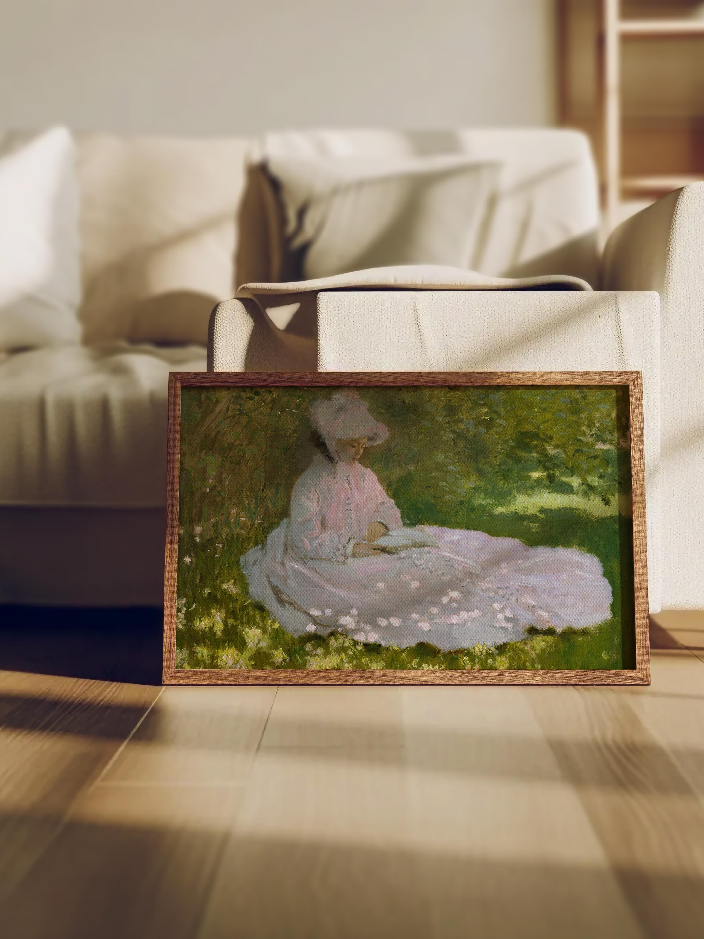 Monet Poster No:56 Modern Sanat Poster - Sanat Dekor Serisi - Duvar Tablosu, HD Baskı