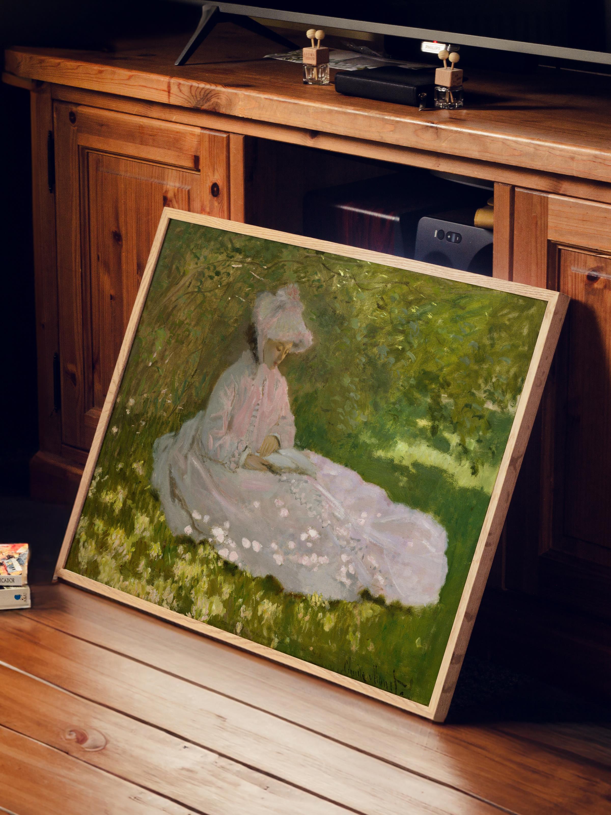 Monet Poster No:56 Modern Sanat Poster - Sanat Dekor Serisi - Duvar Tablosu, HD Baskı