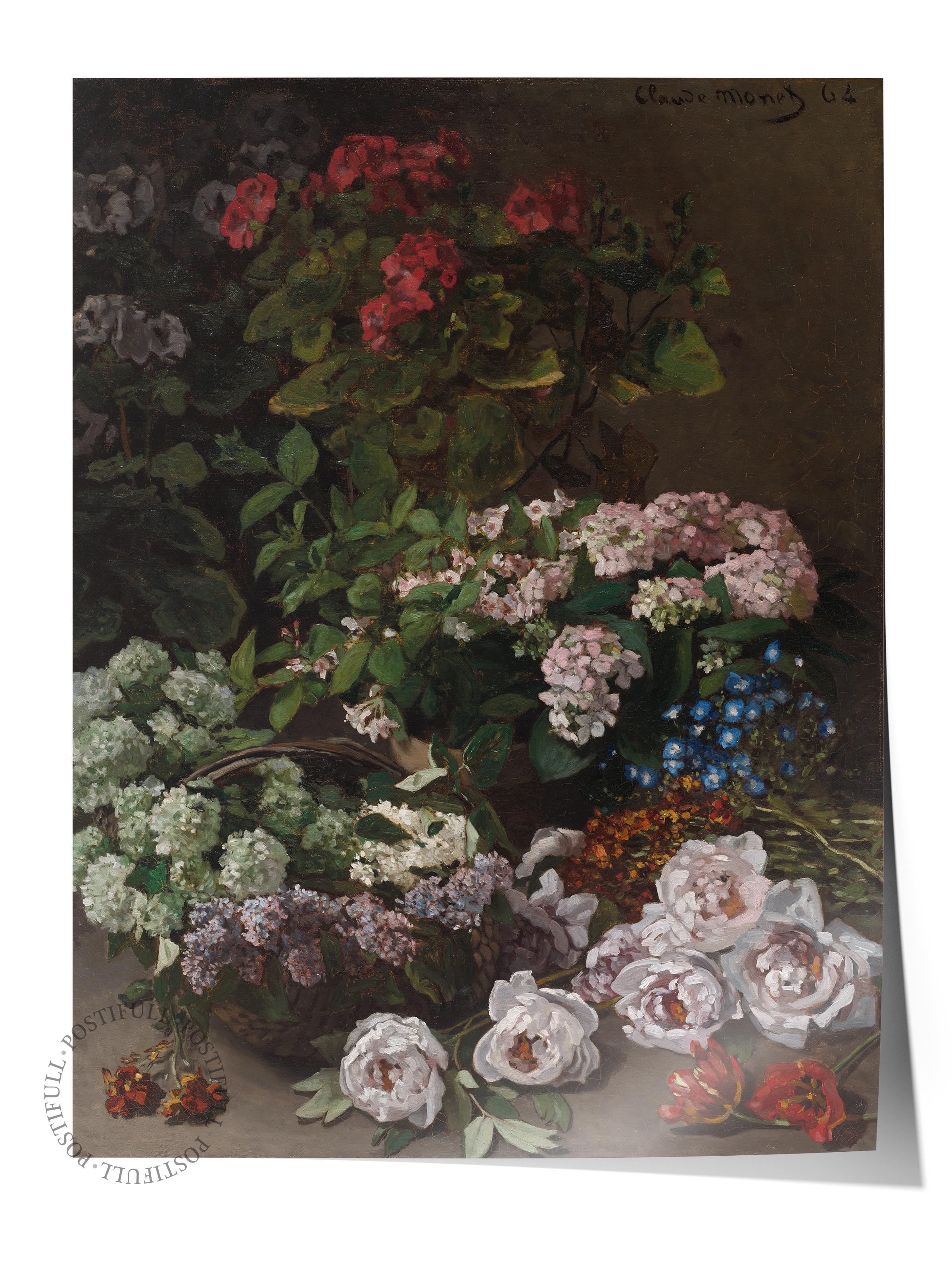 Monet Poster No:6 Modern Sanat Poster - Sanat Dekor Serisi - Duvar Tablosu, HD Baskı