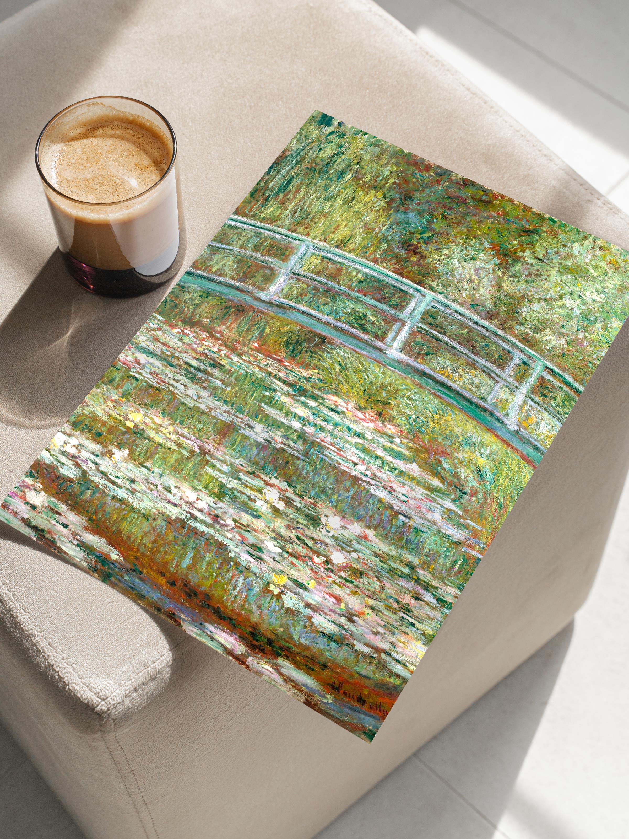 Monet Poster No:9 Modern Sanat Poster - Sanat Dekor Serisi - Duvar Tablosu, HD Baskı