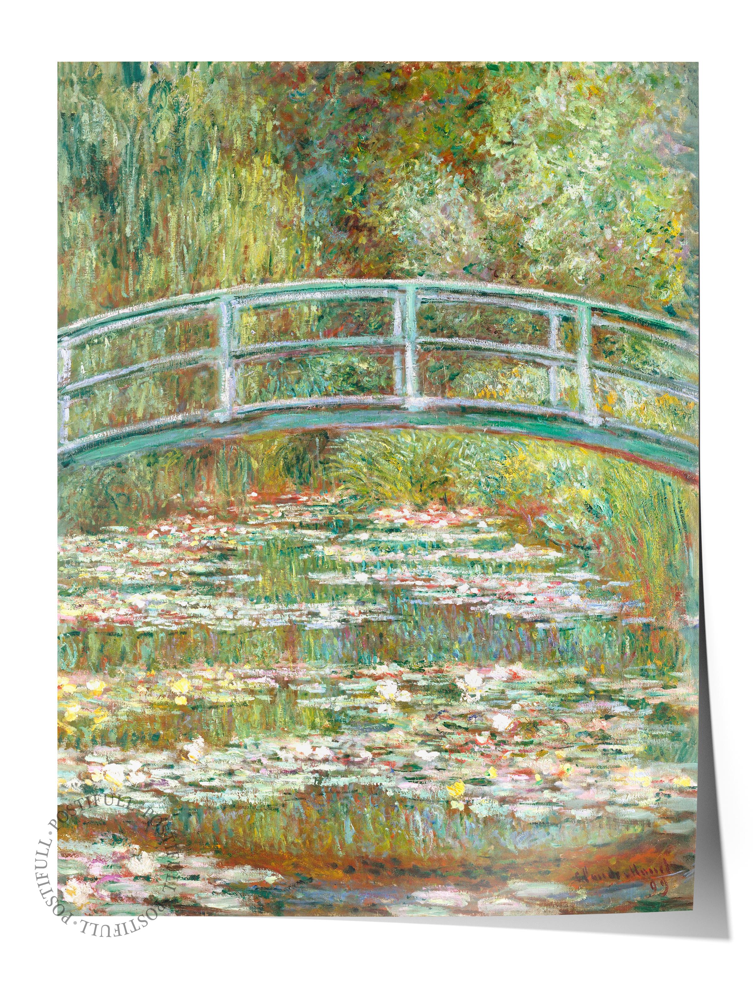 Monet Poster No:9 Modern Sanat Poster - Sanat Dekor Serisi - Duvar Tablosu, HD Baskı