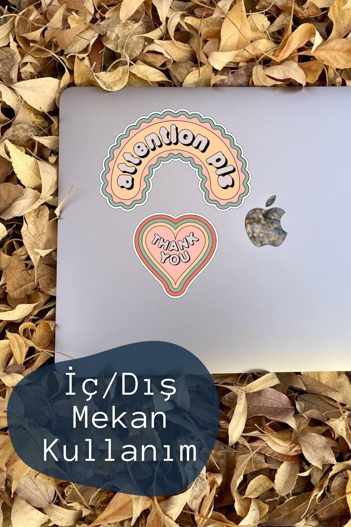 Motivasyon Temalı Sticker Seti - 5 Adet Etiket Seti- Telefon, Tablet, Defter Laptop Uyumlu Etiket