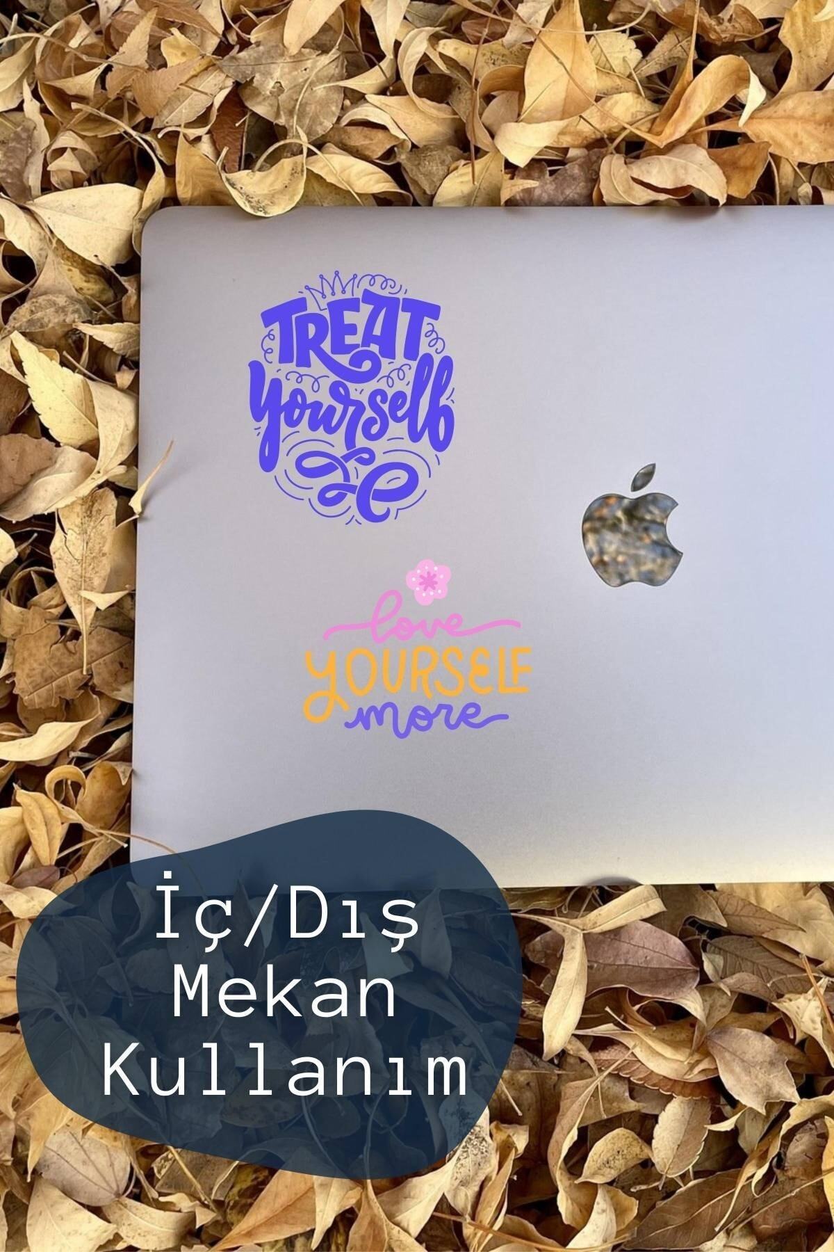 Motivasyon Temalı Sticker Seti - 7 Adet Etiket Seti- Telefon, Tablet, Defter Laptop Uyumlu Etiket