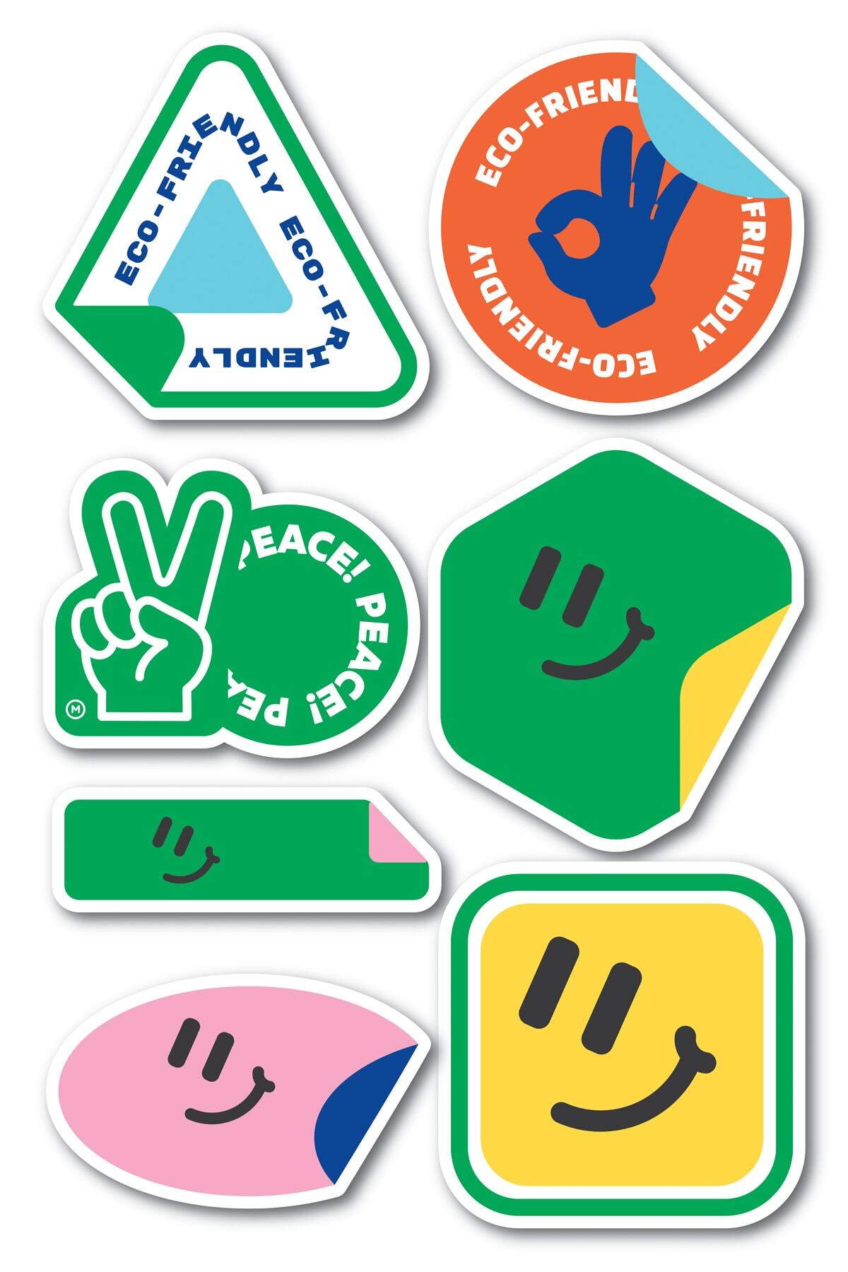 Motivasyon Temalı Sticker Seti - 7 Adet Etiket Seti- Telefon, Tablet, Defter Laptop Uyumlu Etiket