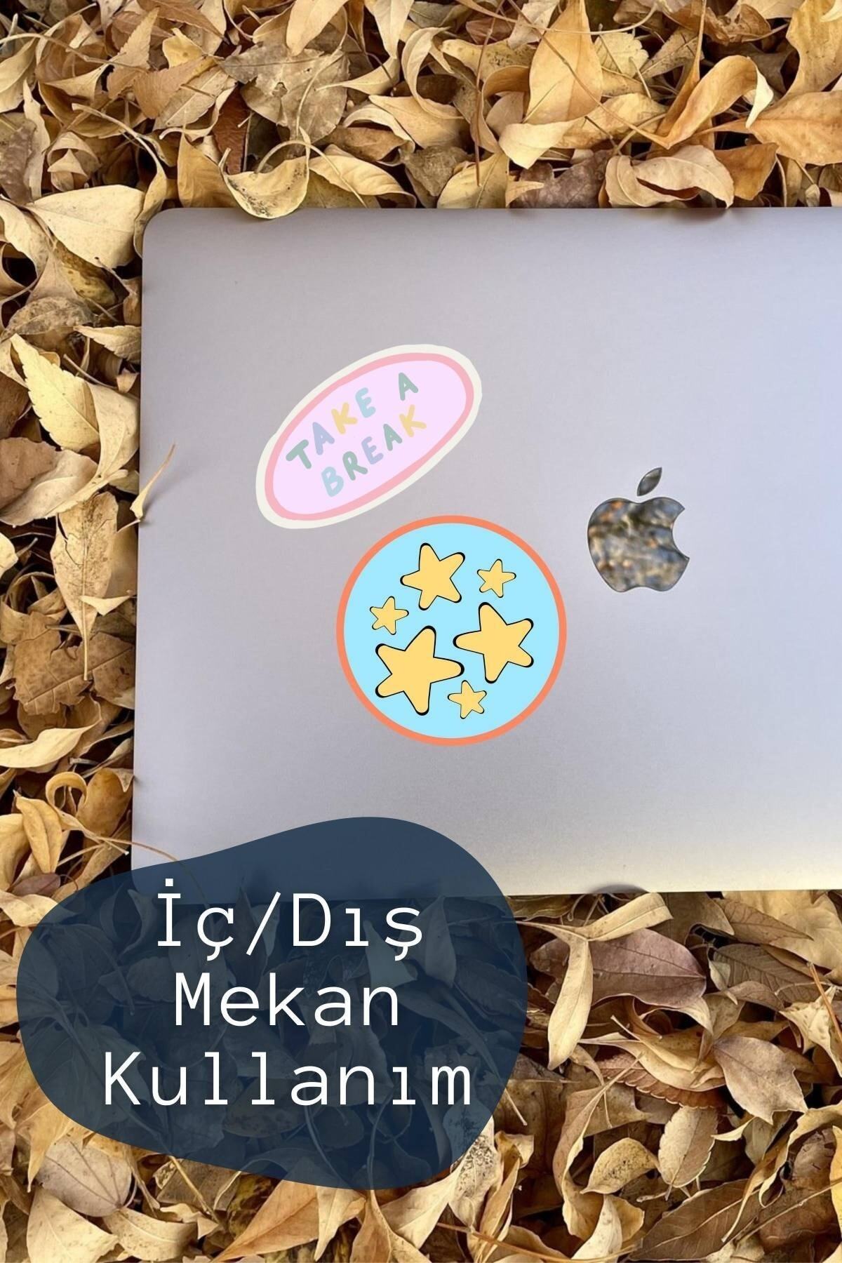 Motivasyon Temalı Sticker Seti - 7 Adet Etiket Seti- Telefon, Tablet, Defter Laptop Uyumlu Etiket