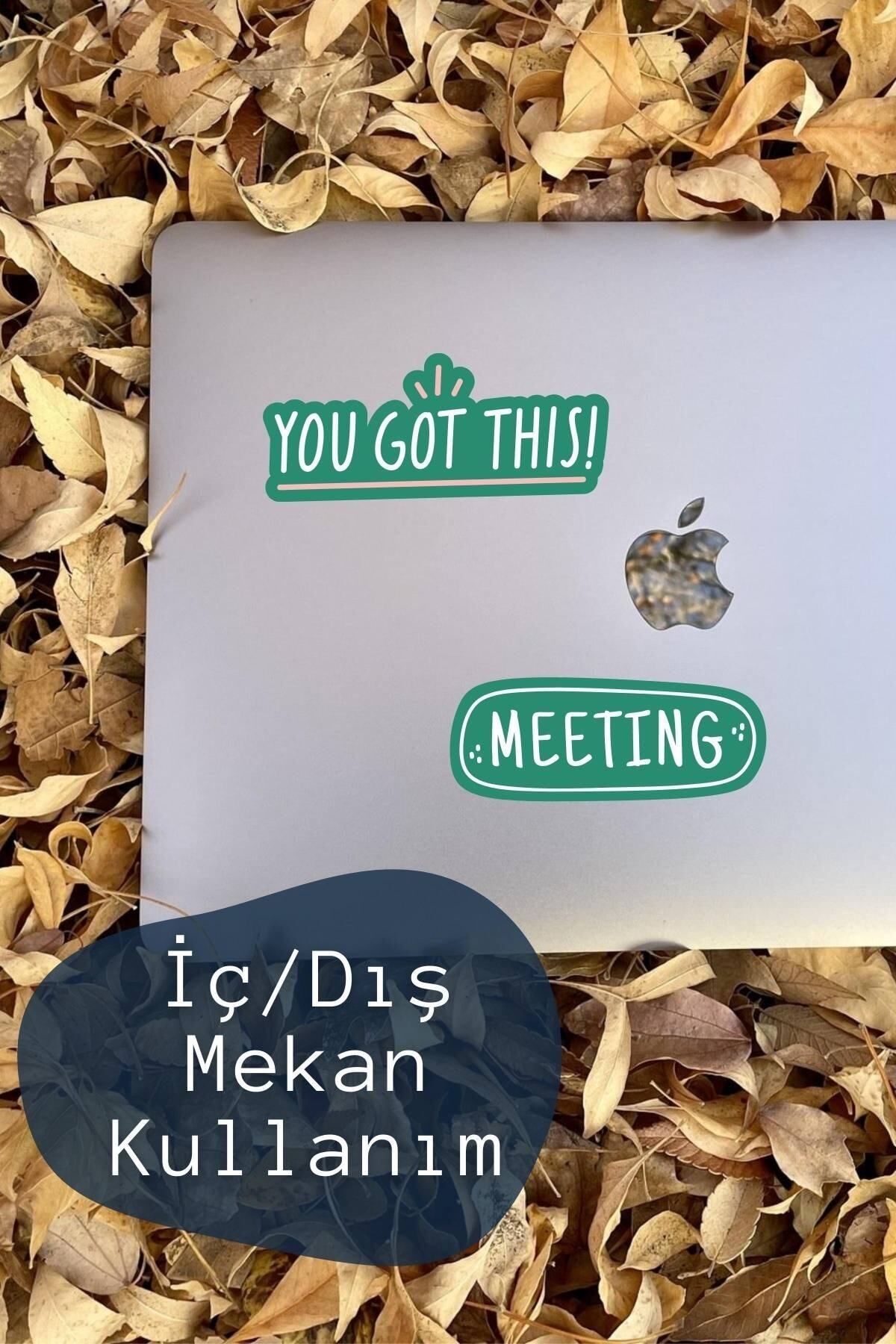 Motivasyon Temalı Sticker Seti - 9 Adet Etiket Seti- Telefon, Tablet, Defter Laptop Uyumlu Etiket