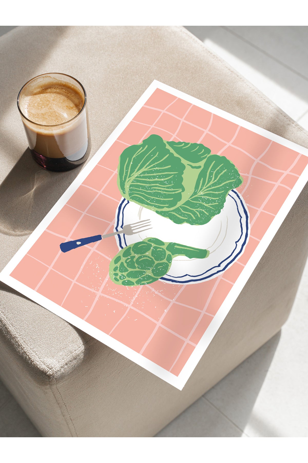 Mutfak ve Yemek Temalı Duvar Posteri, Estetik Çerçevesiz Poster - Yemek Odası ve Mutfak Duvar Dekoru