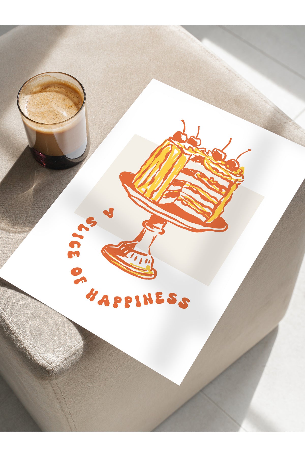 Mutfak ve Yemek Temalı Duvar Posteri, Estetik Çerçevesiz Poster - Yemek Odası ve Mutfak Duvar Dekoru