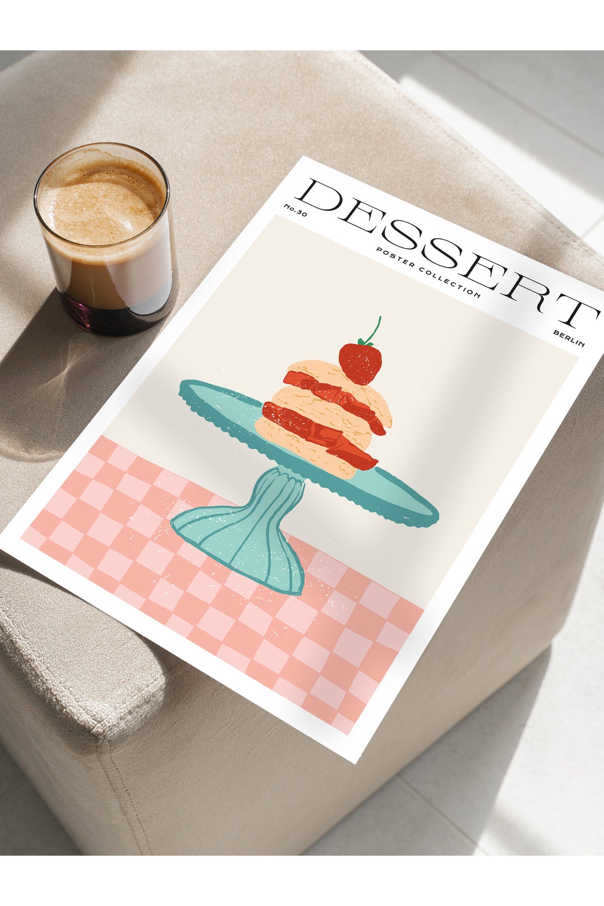 Mutfak ve Yemek Temalı Duvar Posteri, Estetik Çerçevesiz Poster - Yemek Odası ve Mutfak Duvar Dekoru