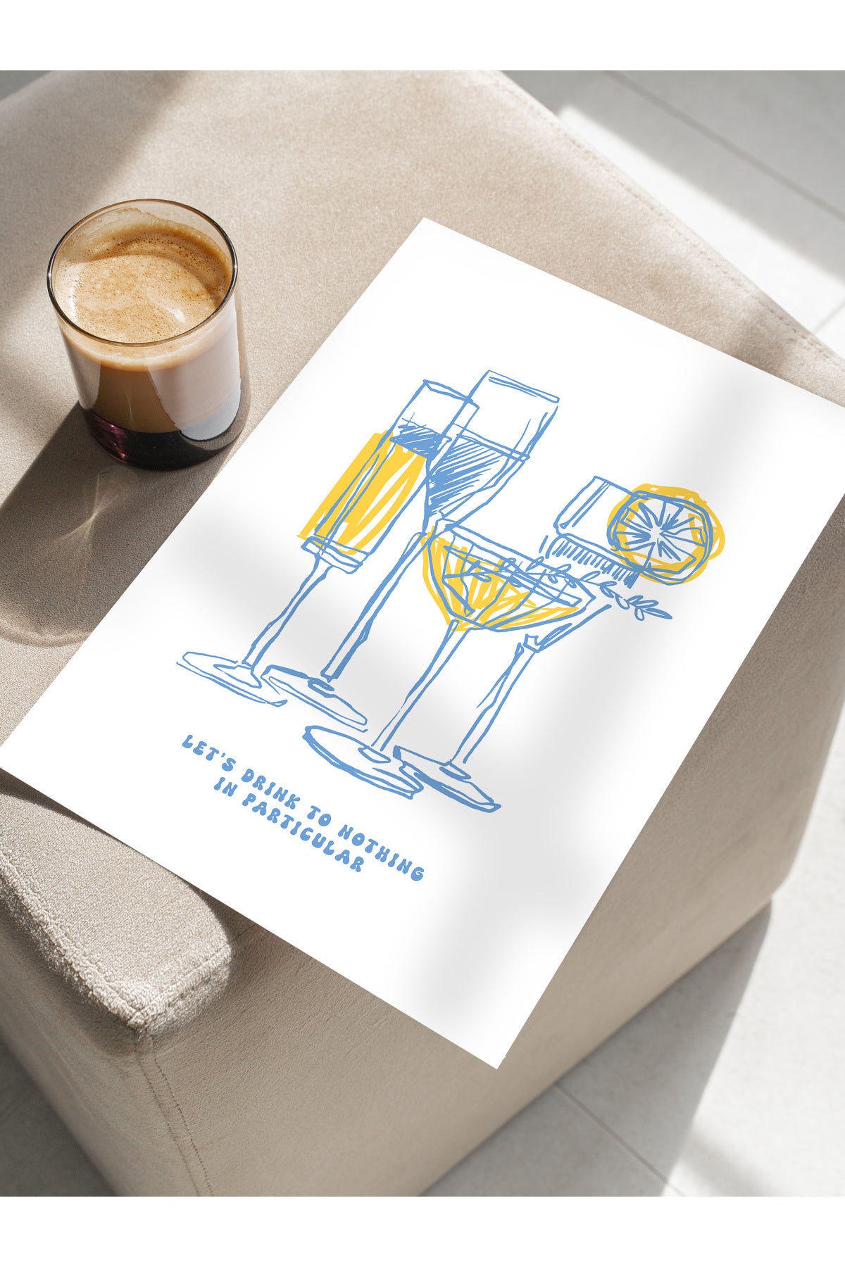 Mutfak ve Yemek Temalı Duvar Posteri, Estetik Çerçevesiz Poster - Yemek Odası ve Mutfak Duvar Dekoru