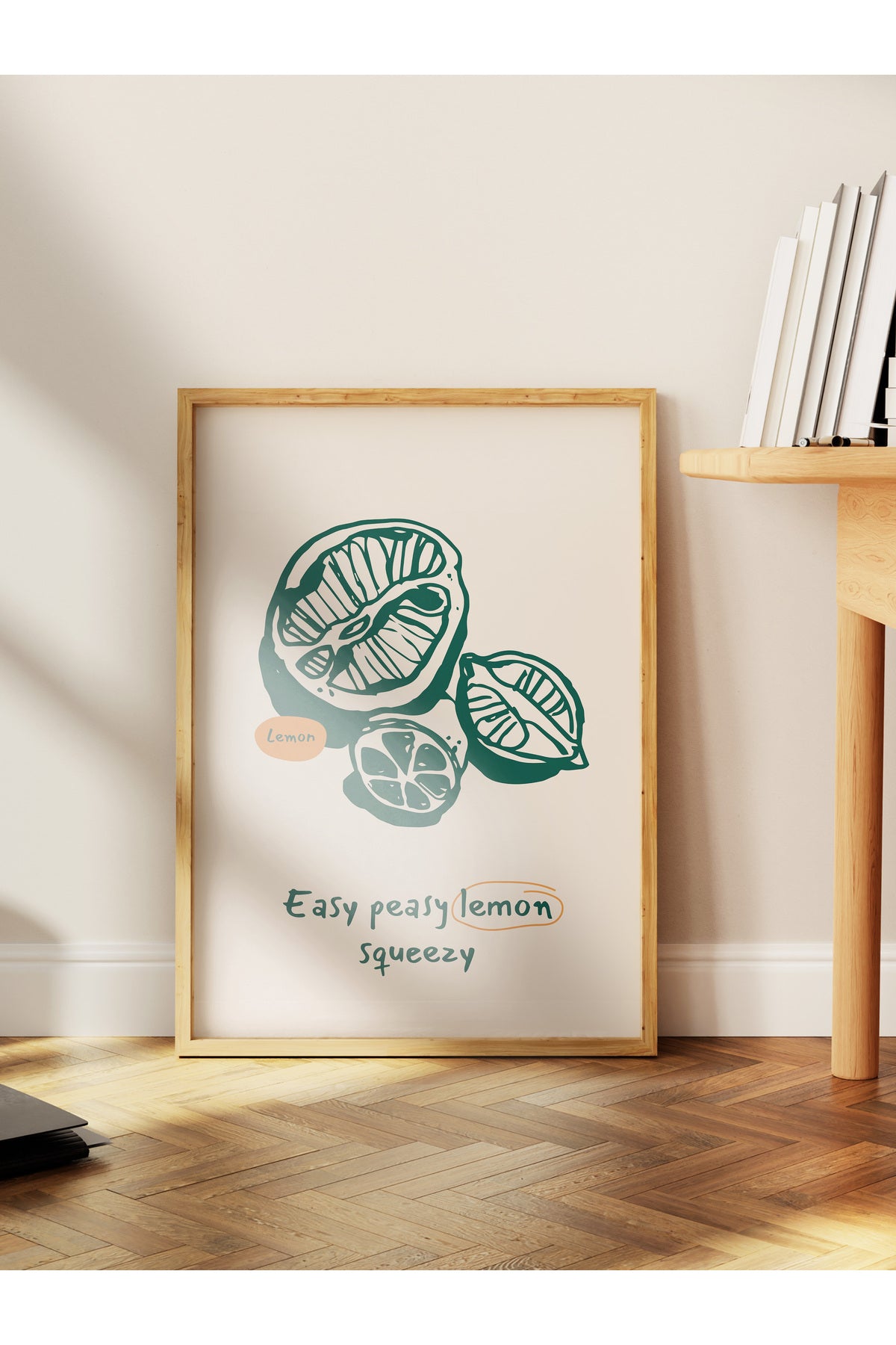 Mutfak ve Yemek Temalı Duvar Posteri, Estetik Çerçevesiz Poster - Yemek Odası ve Mutfak Duvar Dekoru