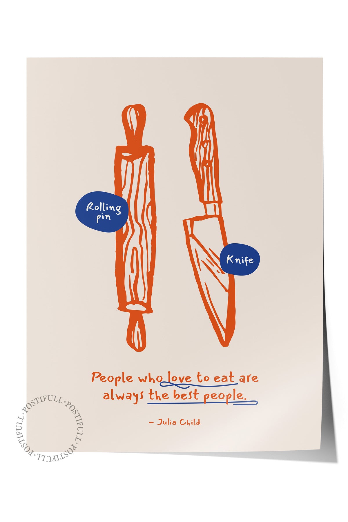 Mutfak ve Yemek Temalı Duvar Posteri, Estetik Çerçevesiz Poster - Yemek Odası ve Mutfak Duvar Dekoru