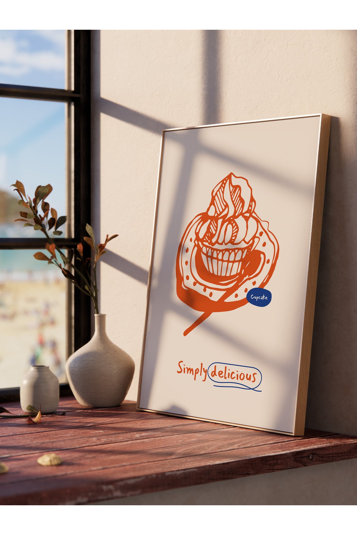 Mutfak ve Yemek Temalı Duvar Posteri, Estetik Çerçevesiz Poster - Yemek Odası ve Mutfak Duvar Dekoru