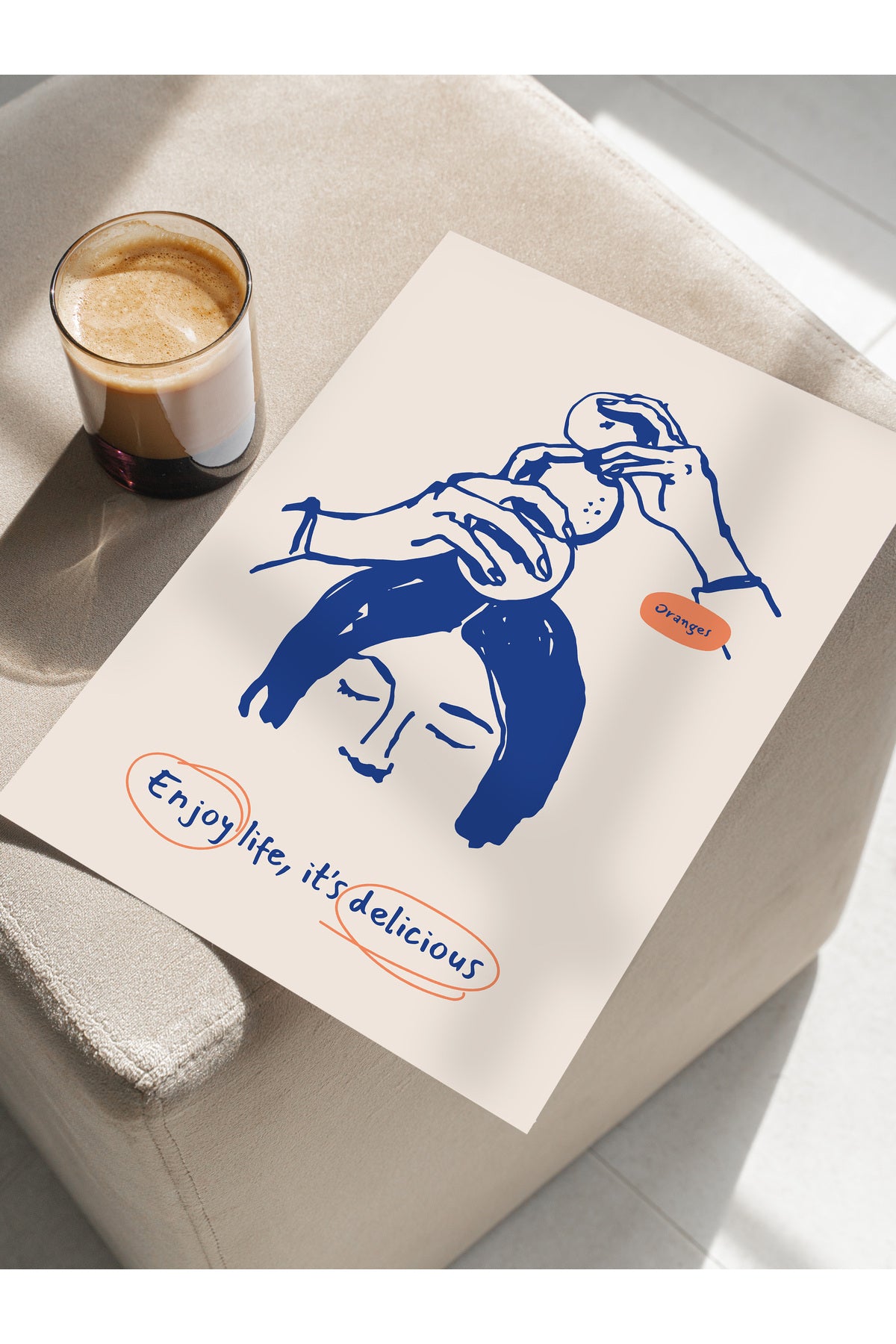 Mutfak ve Yemek Temalı Duvar Posteri, Estetik Çerçevesiz Poster - Yemek Odası ve Mutfak Duvar Dekoru