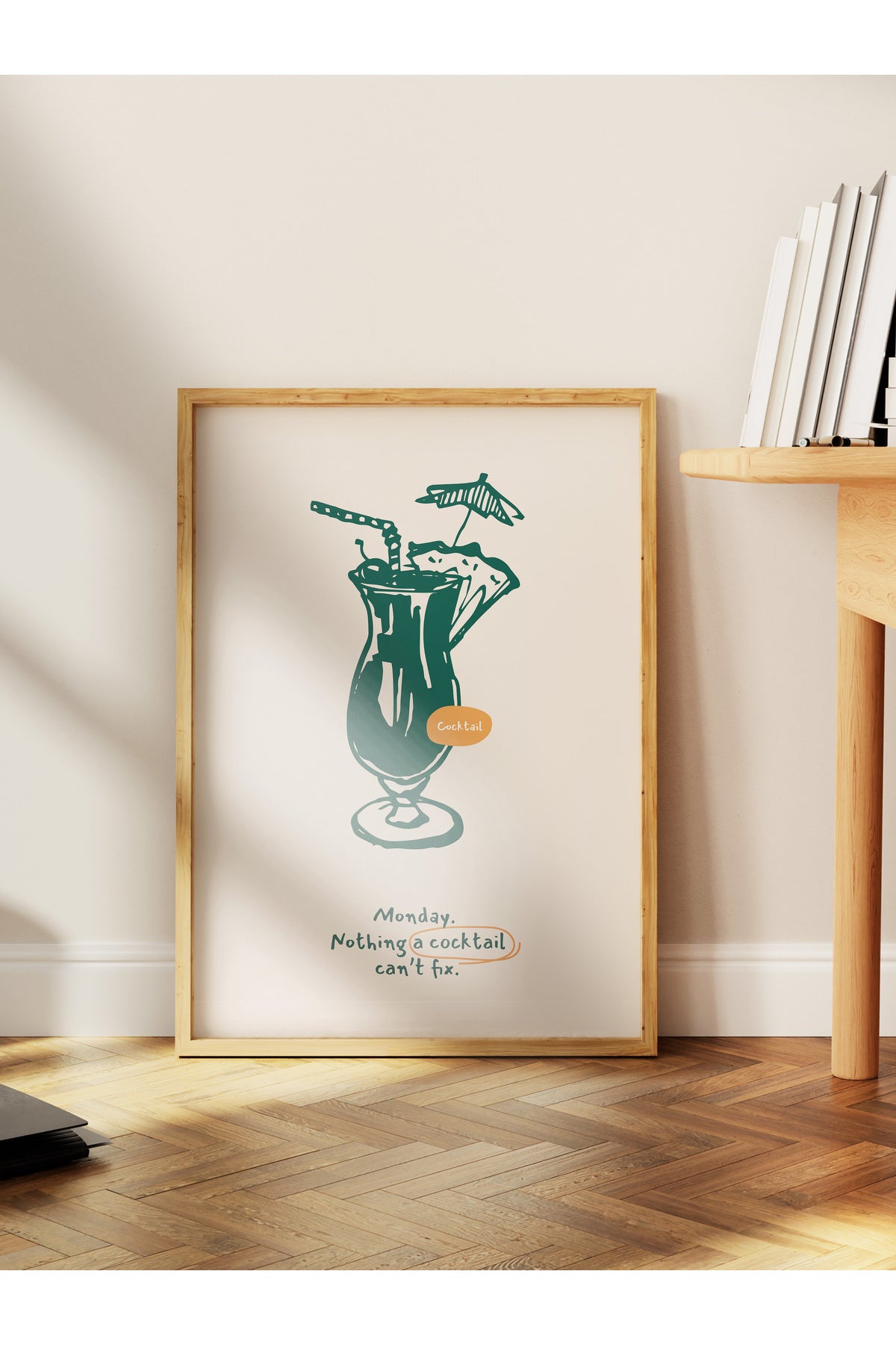 Mutfak ve Yemek Temalı Duvar Posteri, Estetik Çerçevesiz Poster - Yemek Odası ve Mutfak Duvar Dekoru