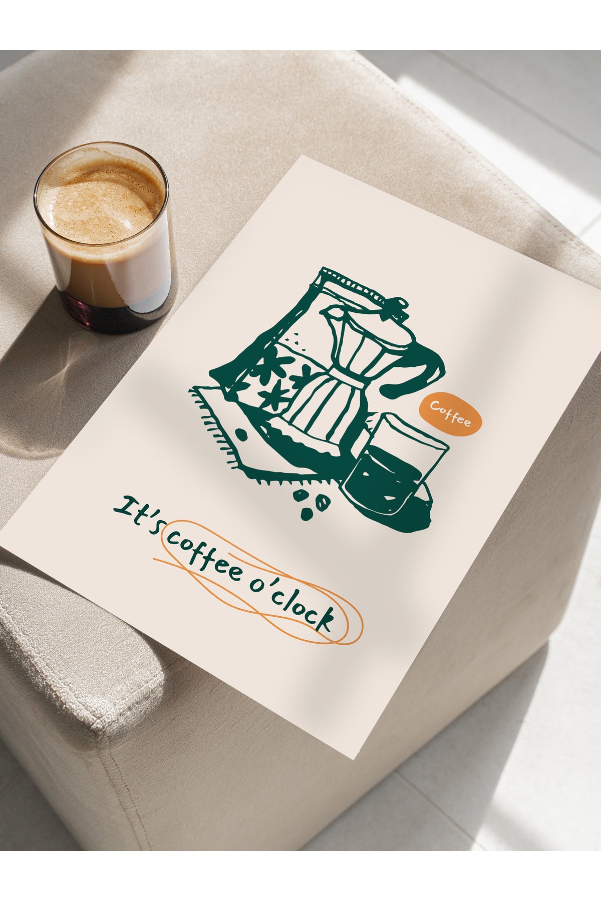 Mutfak ve Yemek Temalı Duvar Posteri, Estetik Çerçevesiz Poster - Yemek Odası ve Mutfak Duvar Dekoru