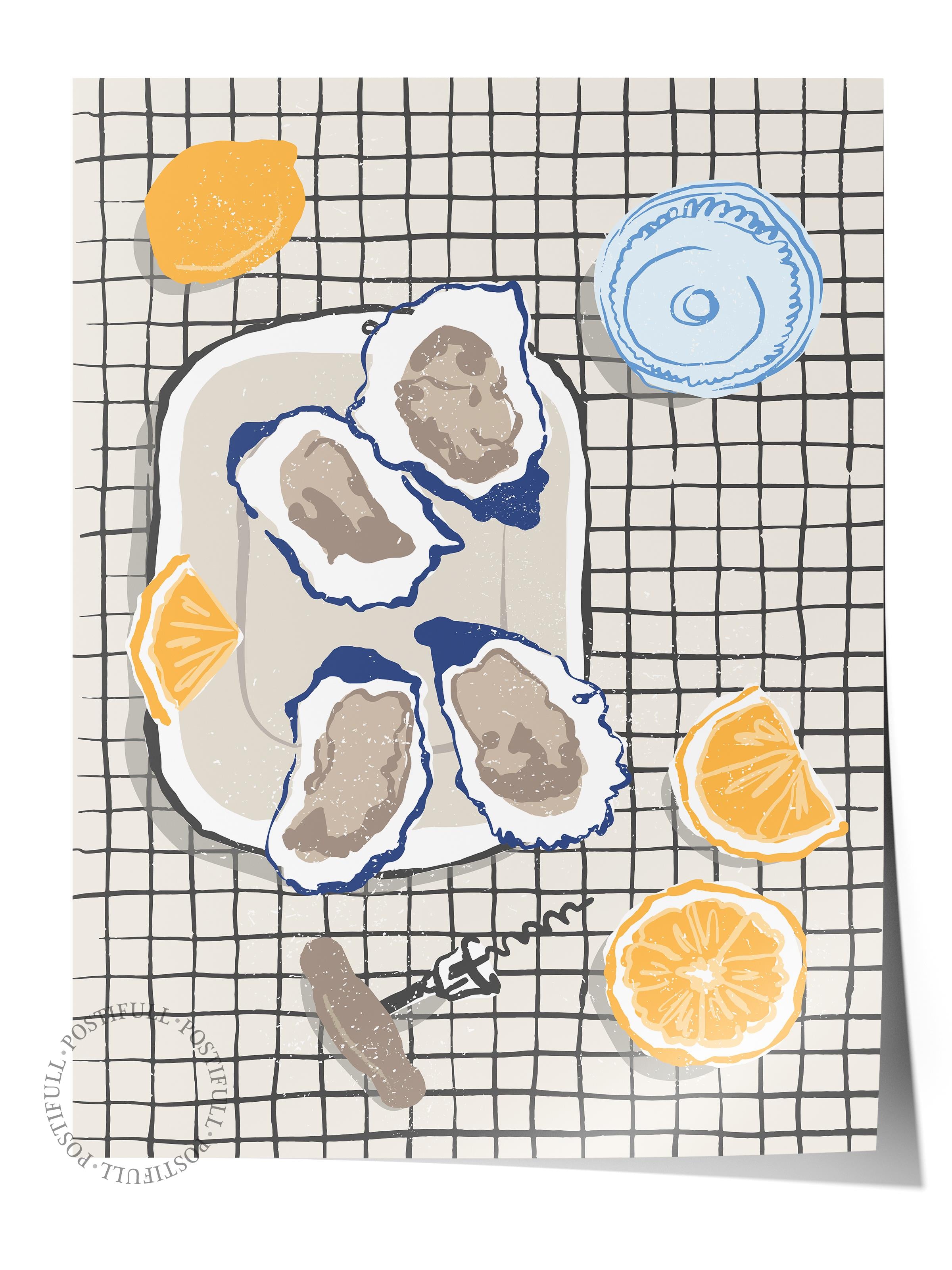 Mutfak ve Yemek Temalı Duvar Posteri, Estetik Çerçevesiz Poster - Yemek Odası ve Mutfak Duvar Dekoru