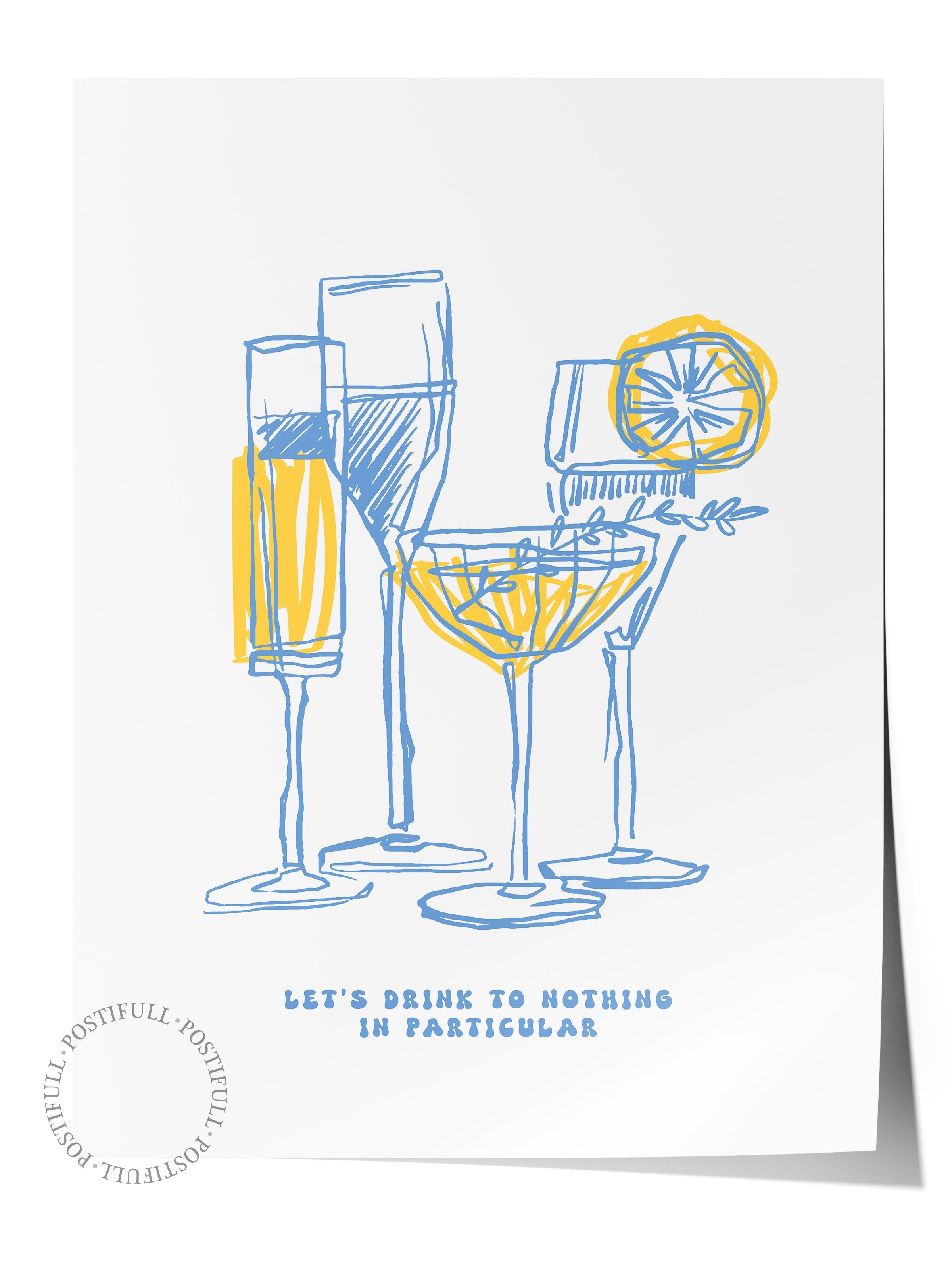 Mutfak ve Yemek Temalı Duvar Posteri, Estetik Çerçevesiz Poster - Yemek Odası ve Mutfak Duvar Dekoru