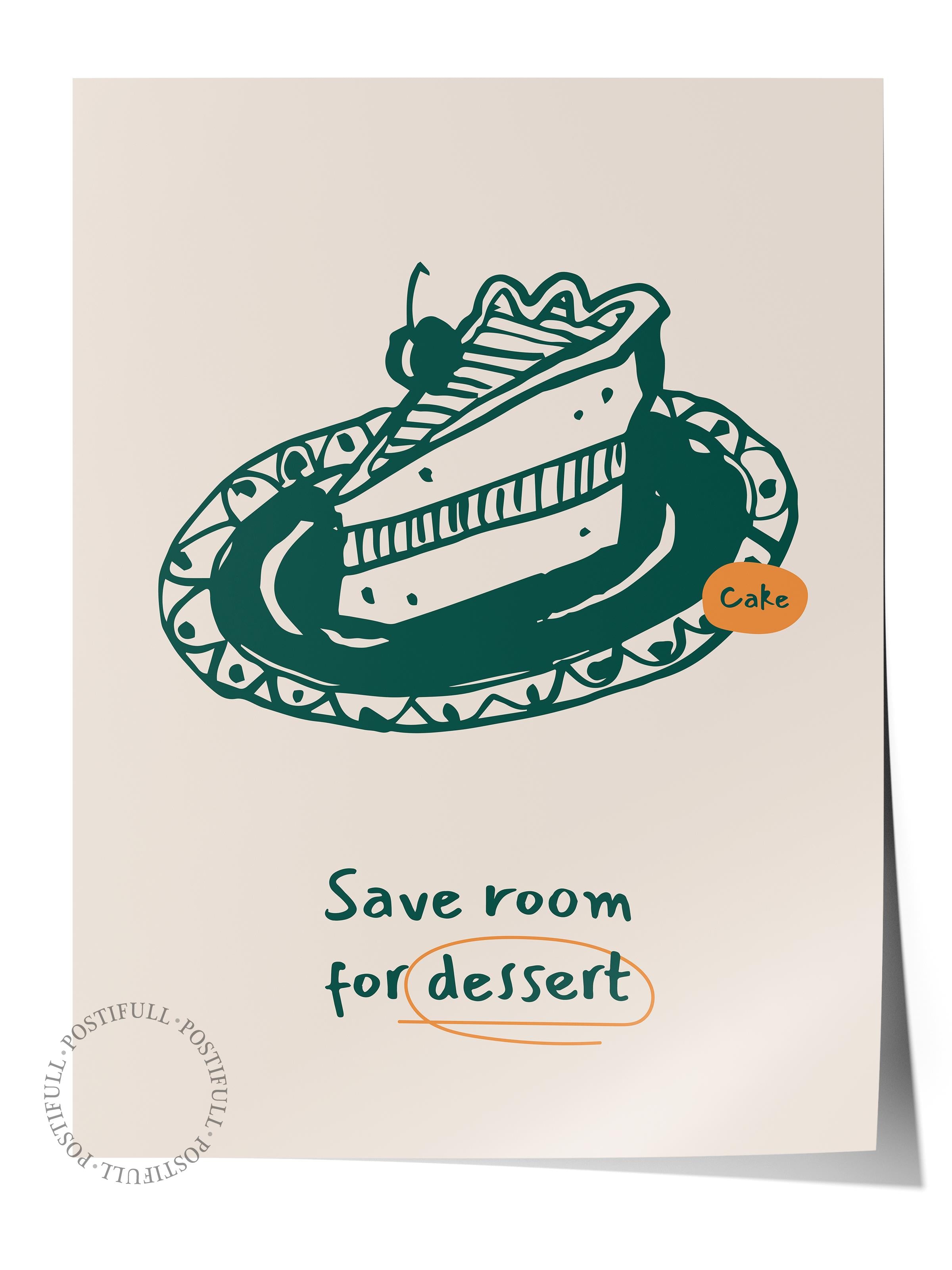 Mutfak ve Yemek Temalı Duvar Posteri, Estetik Çerçevesiz Poster - Yemek Odası ve Mutfak Duvar Dekoru