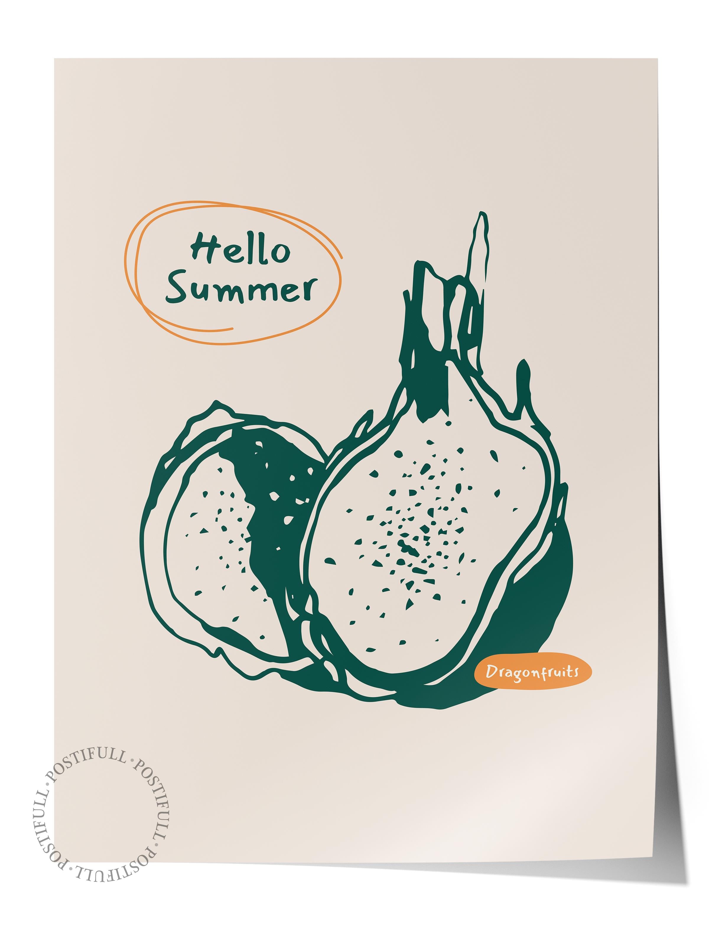 Mutfak ve Yemek Temalı Duvar Posteri, Estetik Çerçevesiz Poster - Yemek Odası ve Mutfak Duvar Dekoru