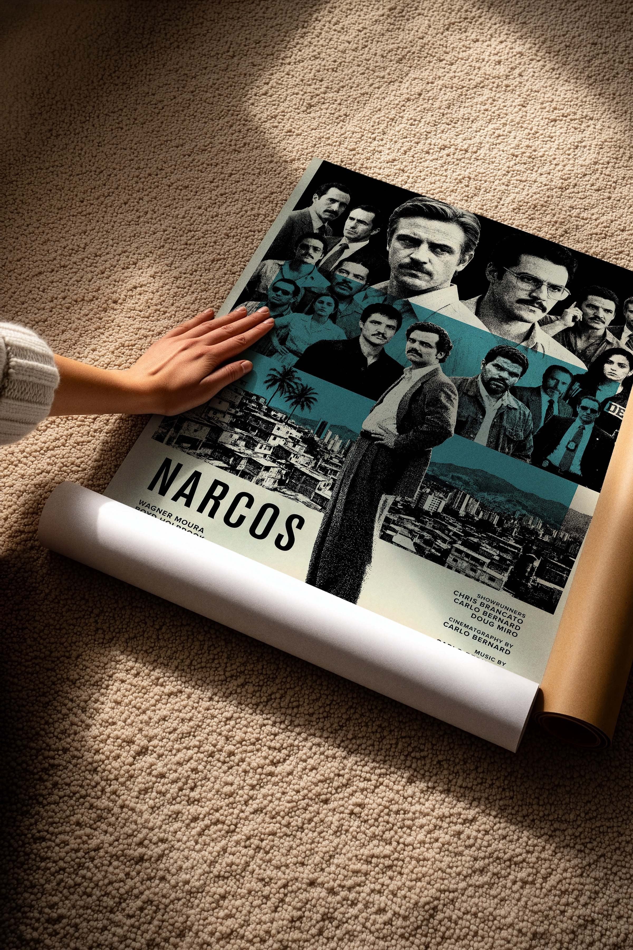 Narcos Posteri, Sinema ve Dizi Tablo Posterleri, Film Dizi Afişleri NO:112790