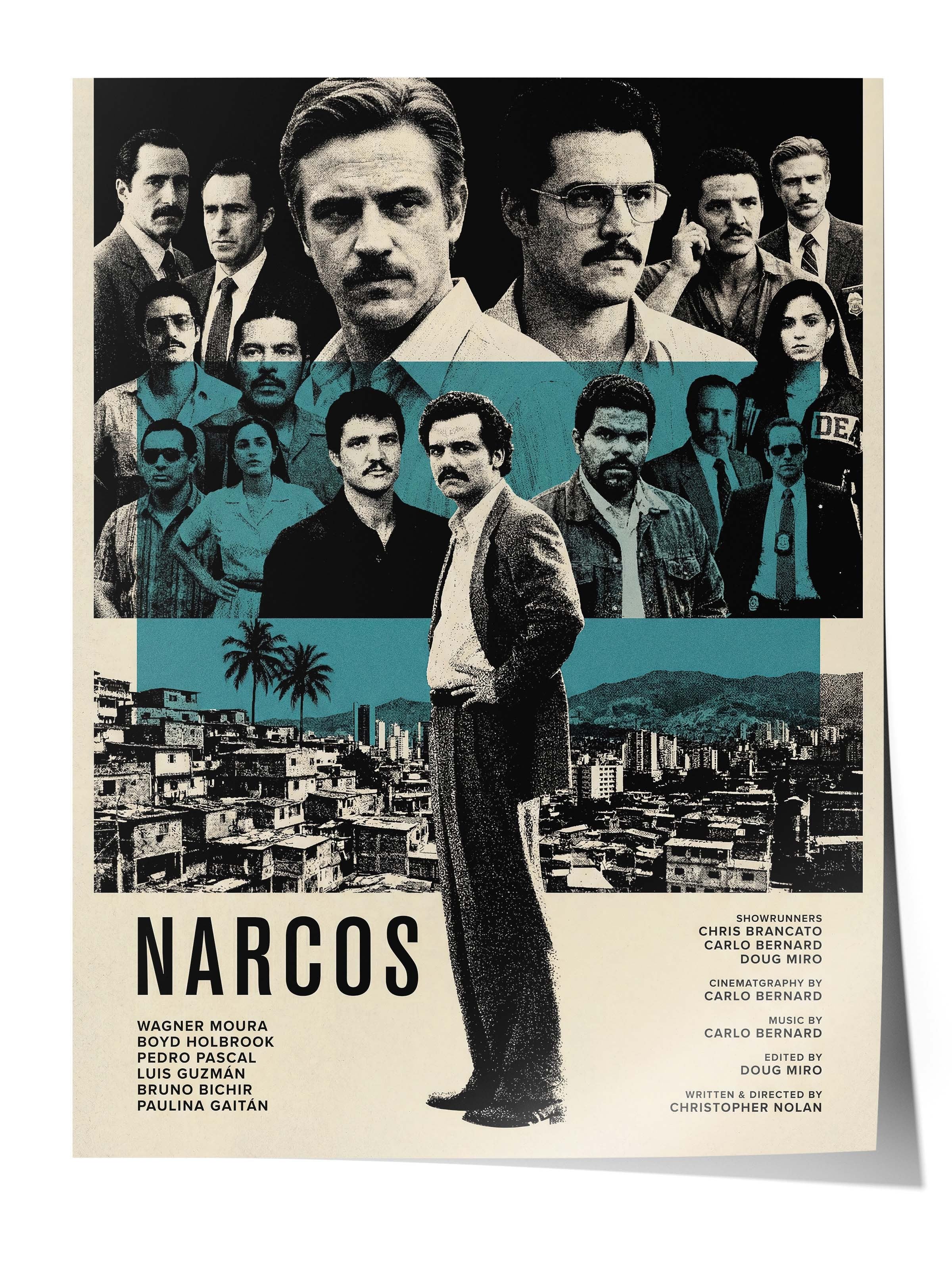 Narcos Posteri, Sinema ve Dizi Tablo Posterleri, Film Dizi Afişleri NO:112790