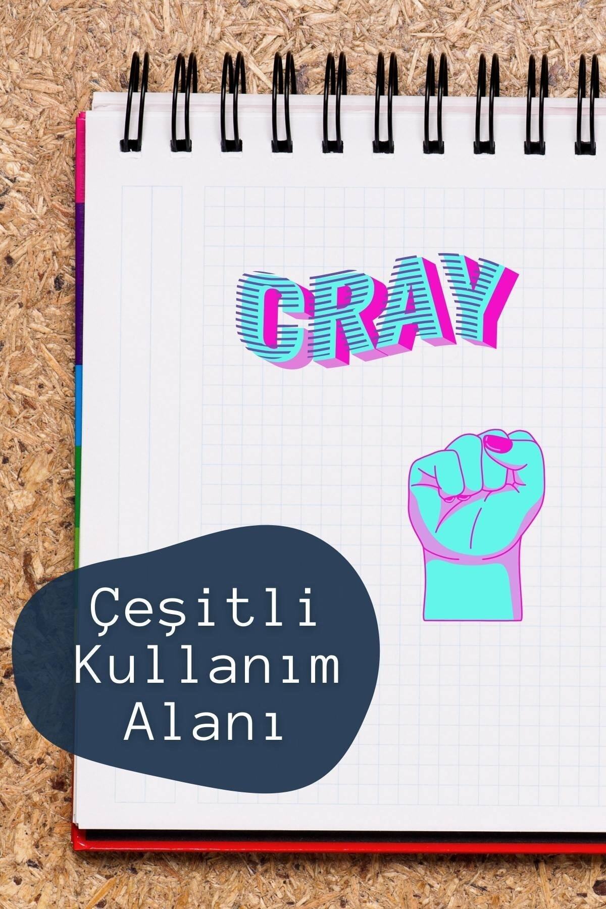 Neon Temalı Sticker Seti - 11 Adet Etiket Seti- Telefon, Tablet, Defter Laptop Uyumlu Etiket