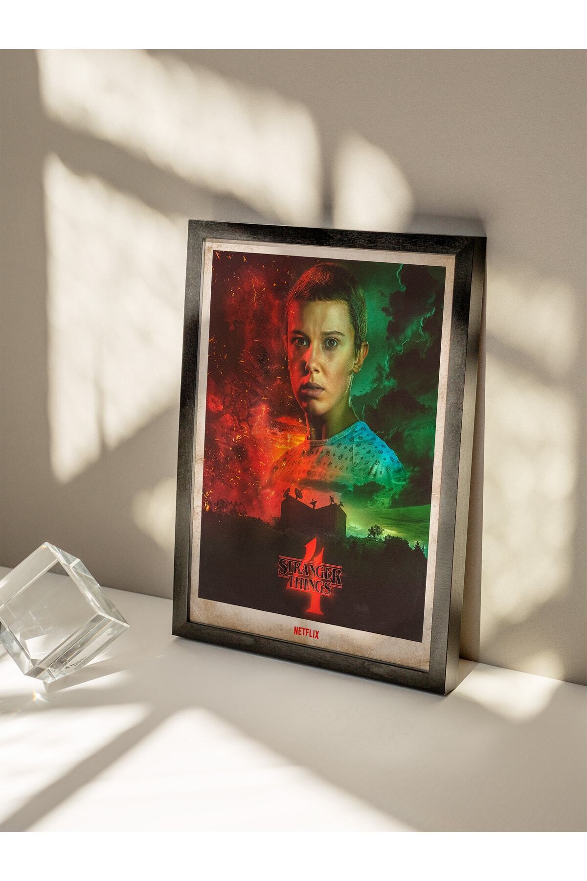Netflix Stranger Things Eleven Duvar Tablosu, Çerçevesiz Poster, Salon, Oda Ve Ofis Duvar Dekoru