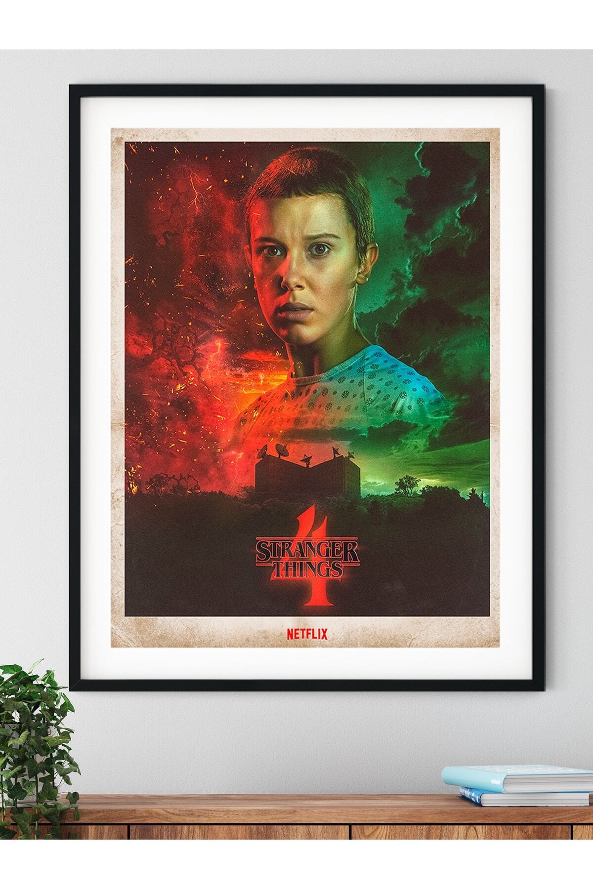 Netflix Stranger Things Eleven Duvar Tablosu, Çerçevesiz Poster, Salon, Oda Ve Ofis Duvar Dekoru
