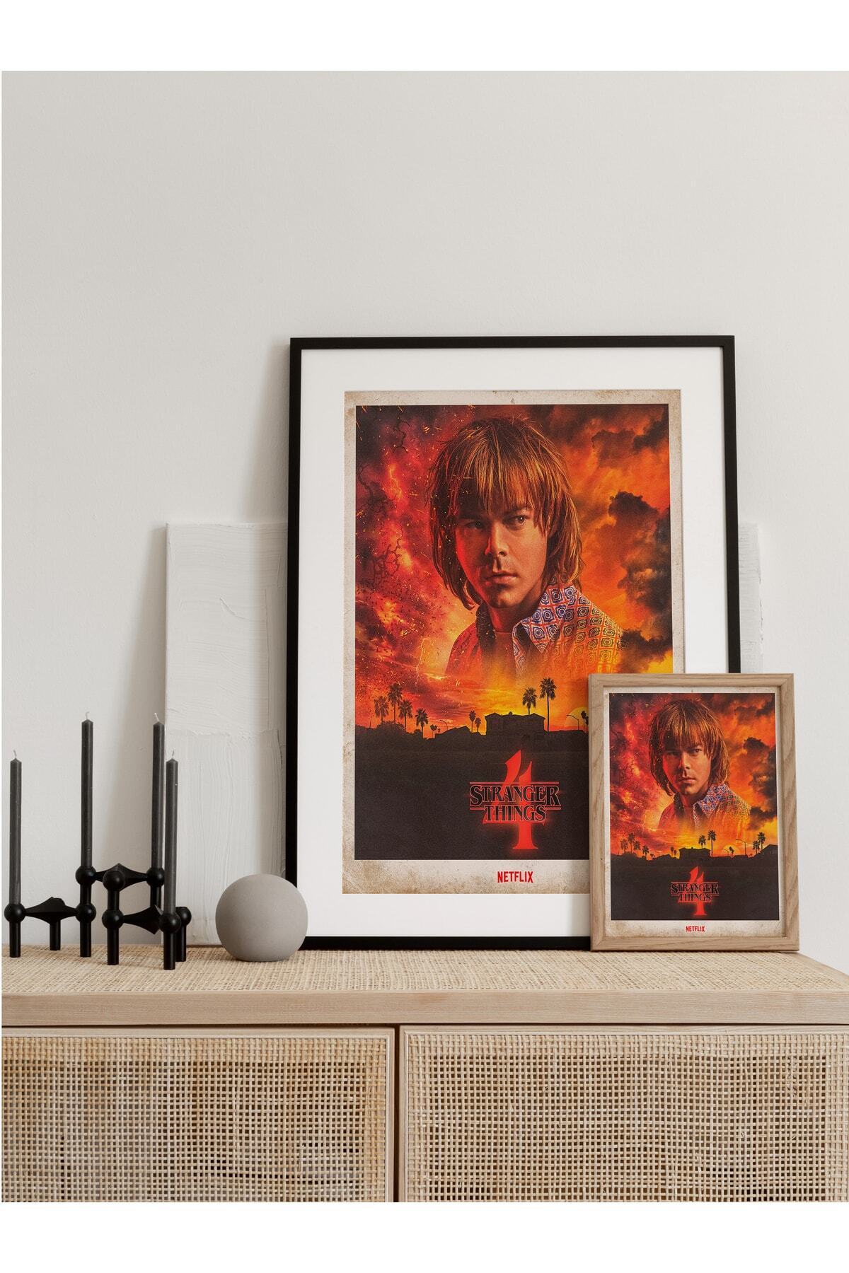 Netflix Stranger Things Jonathan Duvar Tablosu, Çerçevesiz Poster, Salon, Oda Ve Ofis Duvar Dekoru