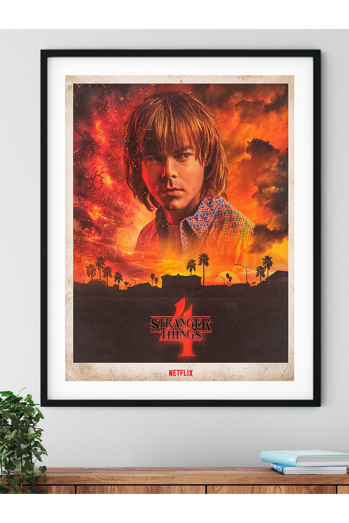 Netflix Stranger Things Jonathan Duvar Tablosu, Çerçevesiz Poster, Salon, Oda Ve Ofis Duvar Dekoru