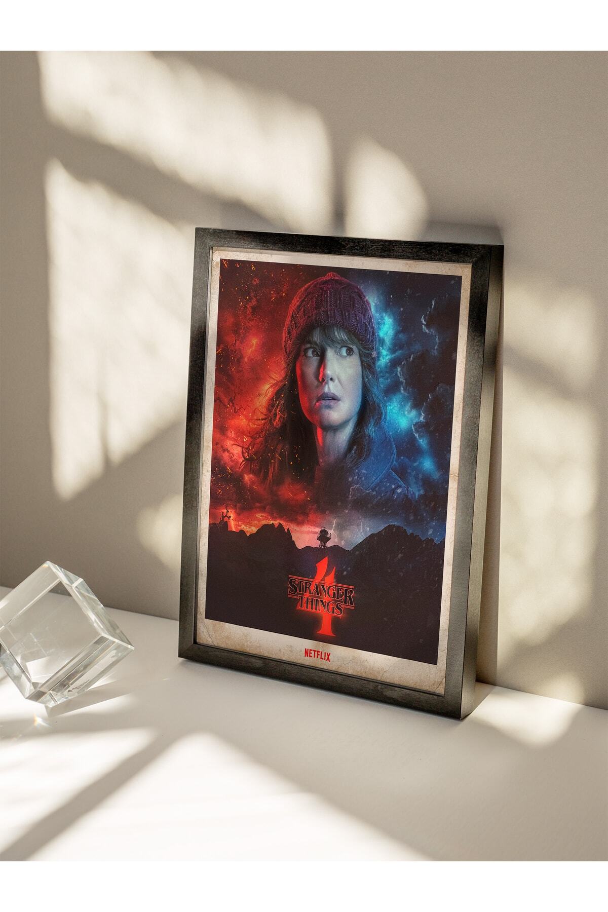 Netflix Stranger Things Joyce Duvar Tablosu, Çerçevesiz Poster, Salon, Oda Ve Ofis Duvar Dekoru