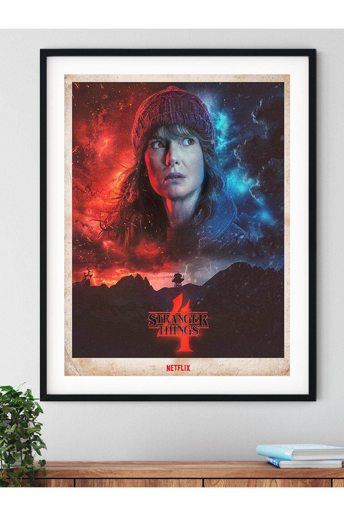 Netflix Stranger Things Joyce Duvar Tablosu, Çerçevesiz Poster, Salon, Oda Ve Ofis Duvar Dekoru