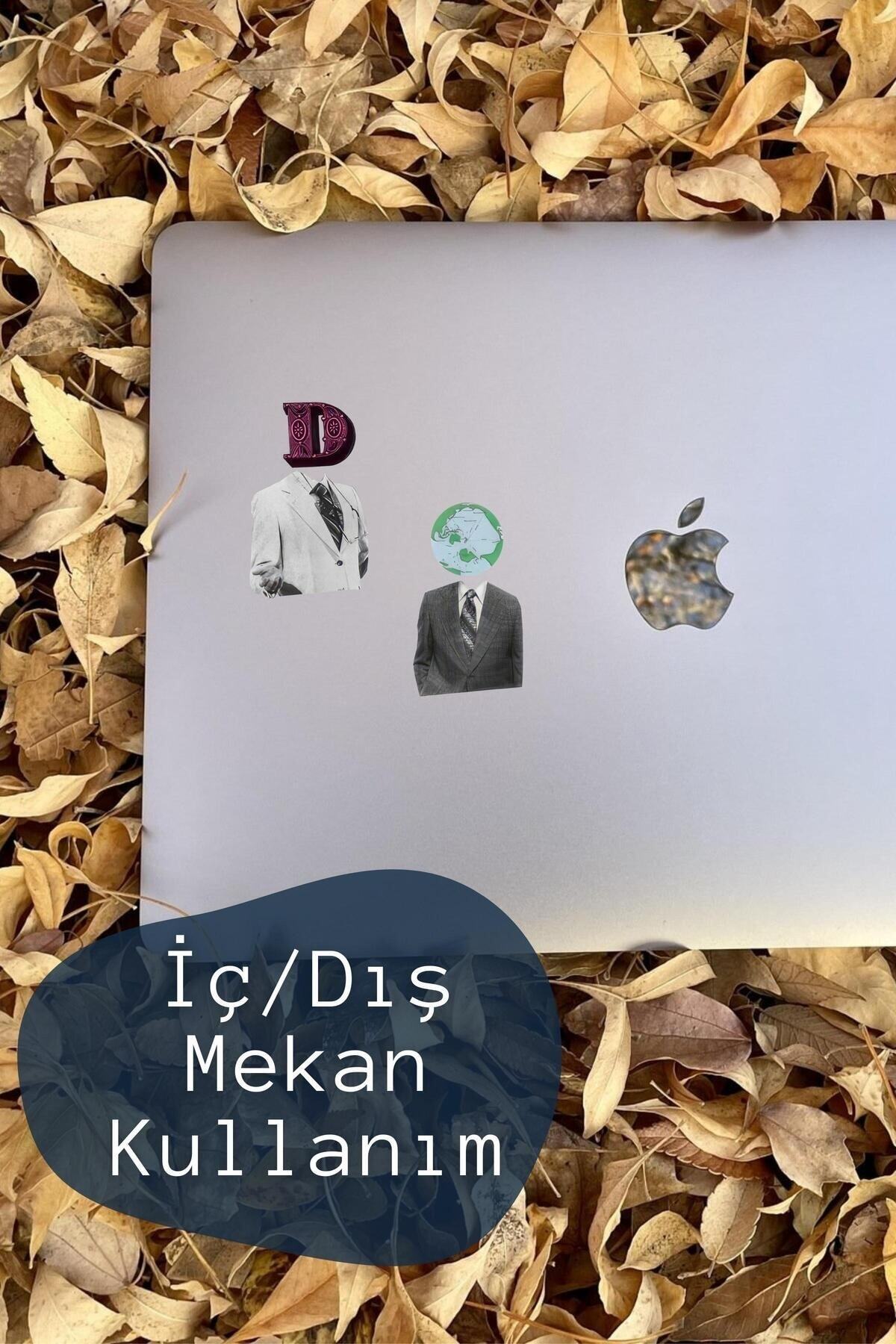 Ofis Temalı Sticker Seti - 12 Adet Etiket Seti- Telefon, Tablet, Defter Laptop Uyumlu Etiket