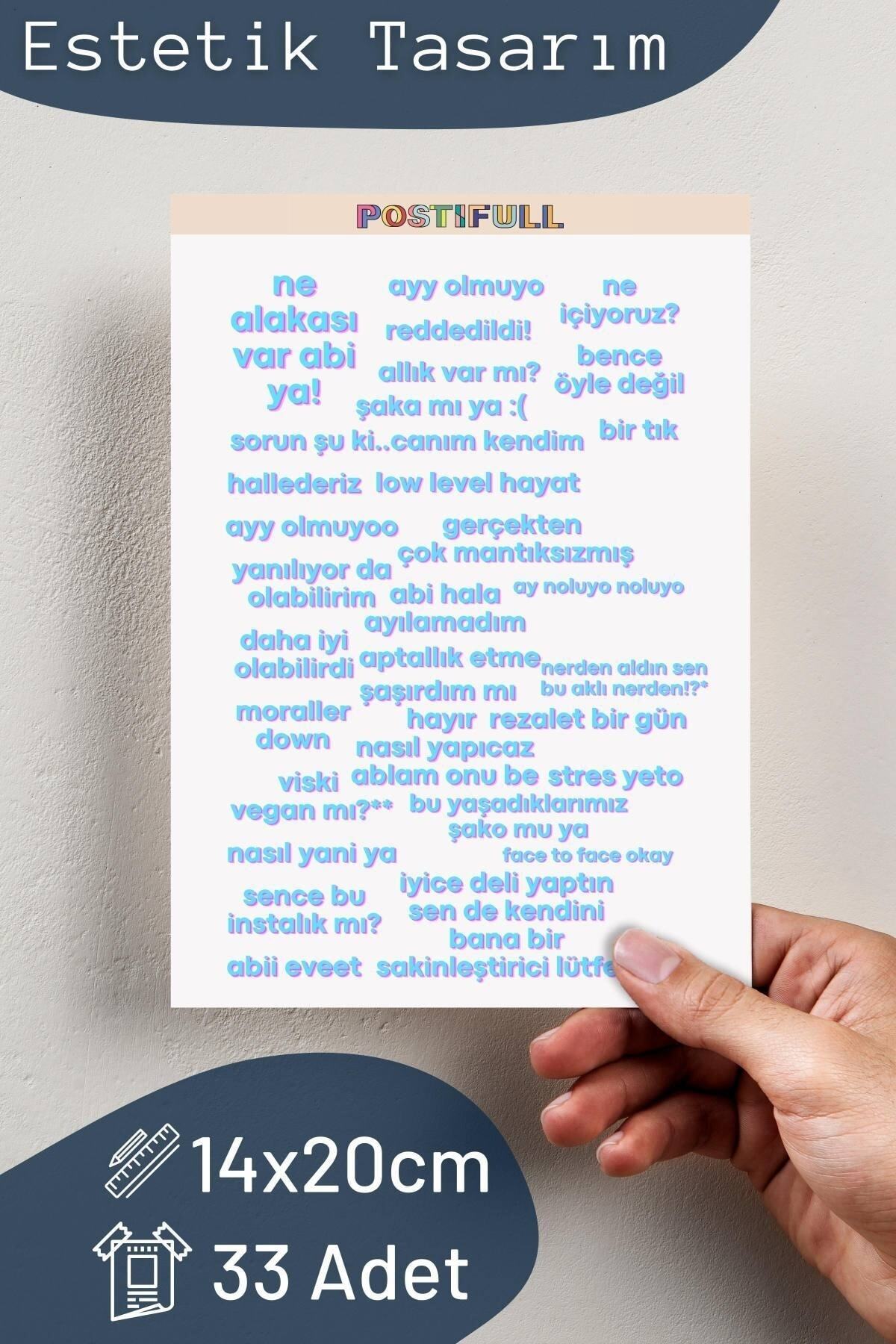 Ofis Temalı Sticker Seti - 21 Adet Etiket Seti- Telefon, Tablet, Defter Laptop Uyumlu Etiket