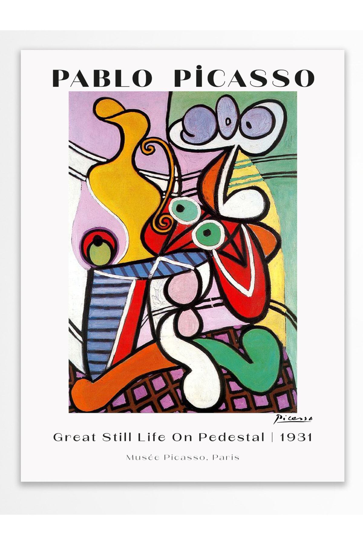 Pablo Picasso Duvar Posteri - Estetik Duvar Dekoru - Sanat Serisi Posterleri - Kalın Kağıt