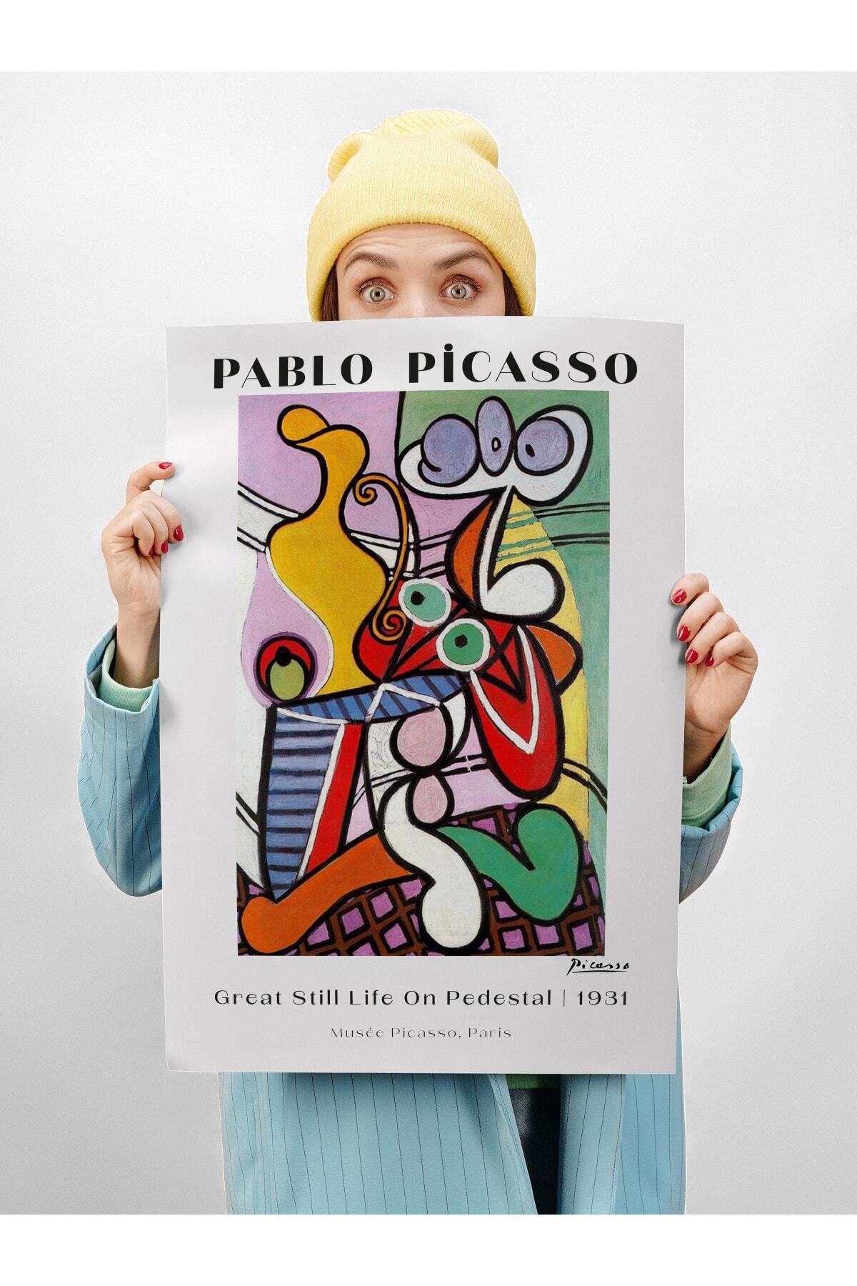 Pablo Picasso Duvar Posteri - Estetik Duvar Dekoru - Sanat Serisi Posterleri - Kalın Kağıt