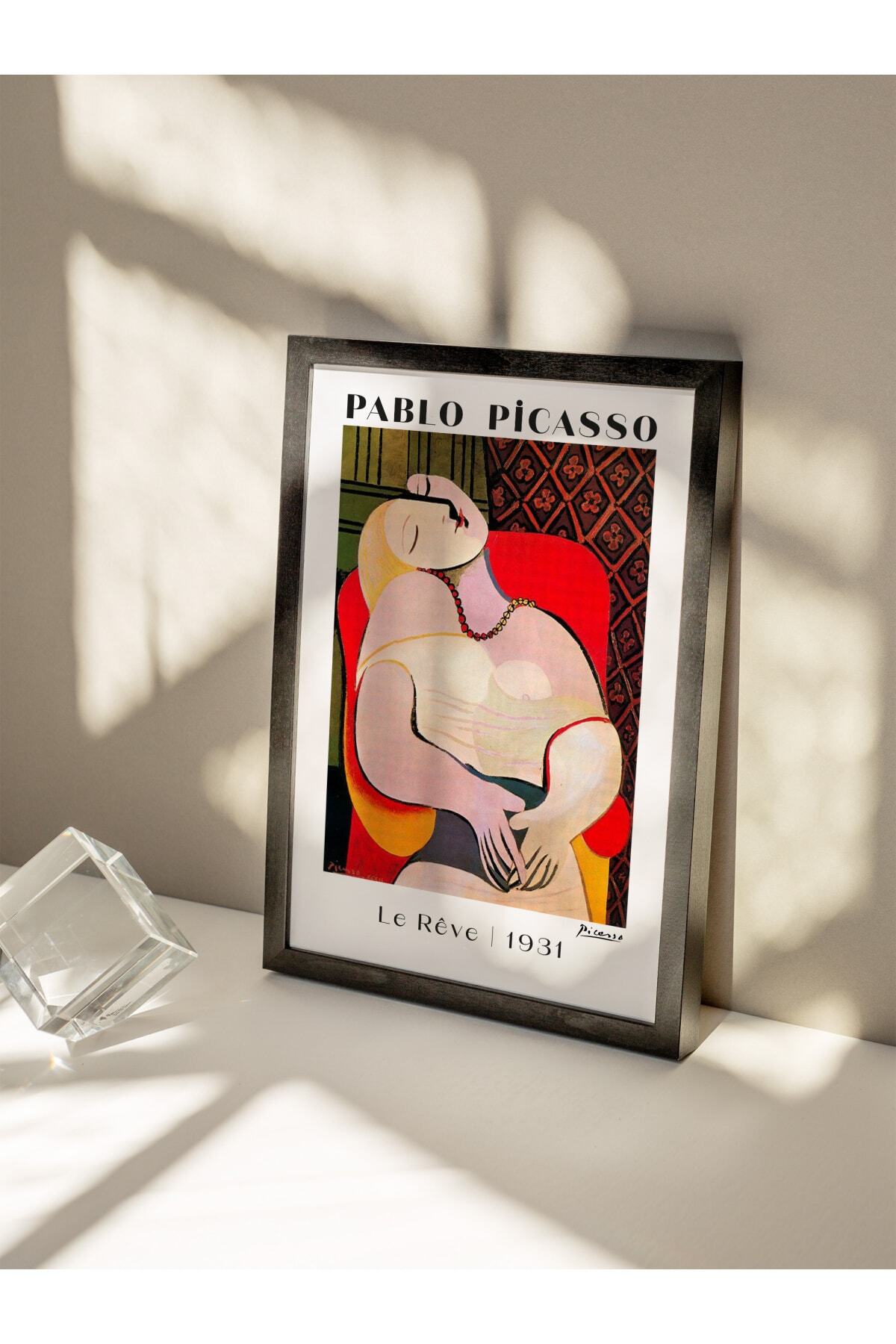 Pablo Picasso Duvar Posteri - Estetik Duvar Dekoru - Sanat Serisi Posterleri - Kalın Kağıt