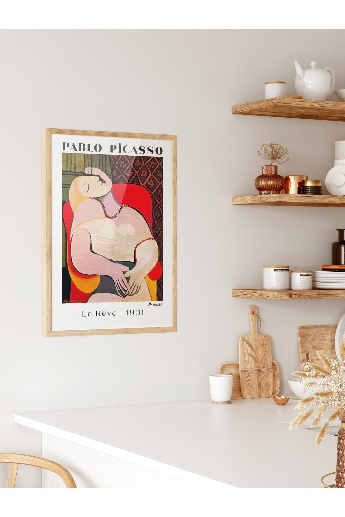 Pablo Picasso Duvar Posteri - Estetik Duvar Dekoru - Sanat Serisi Posterleri - Kalın Kağıt