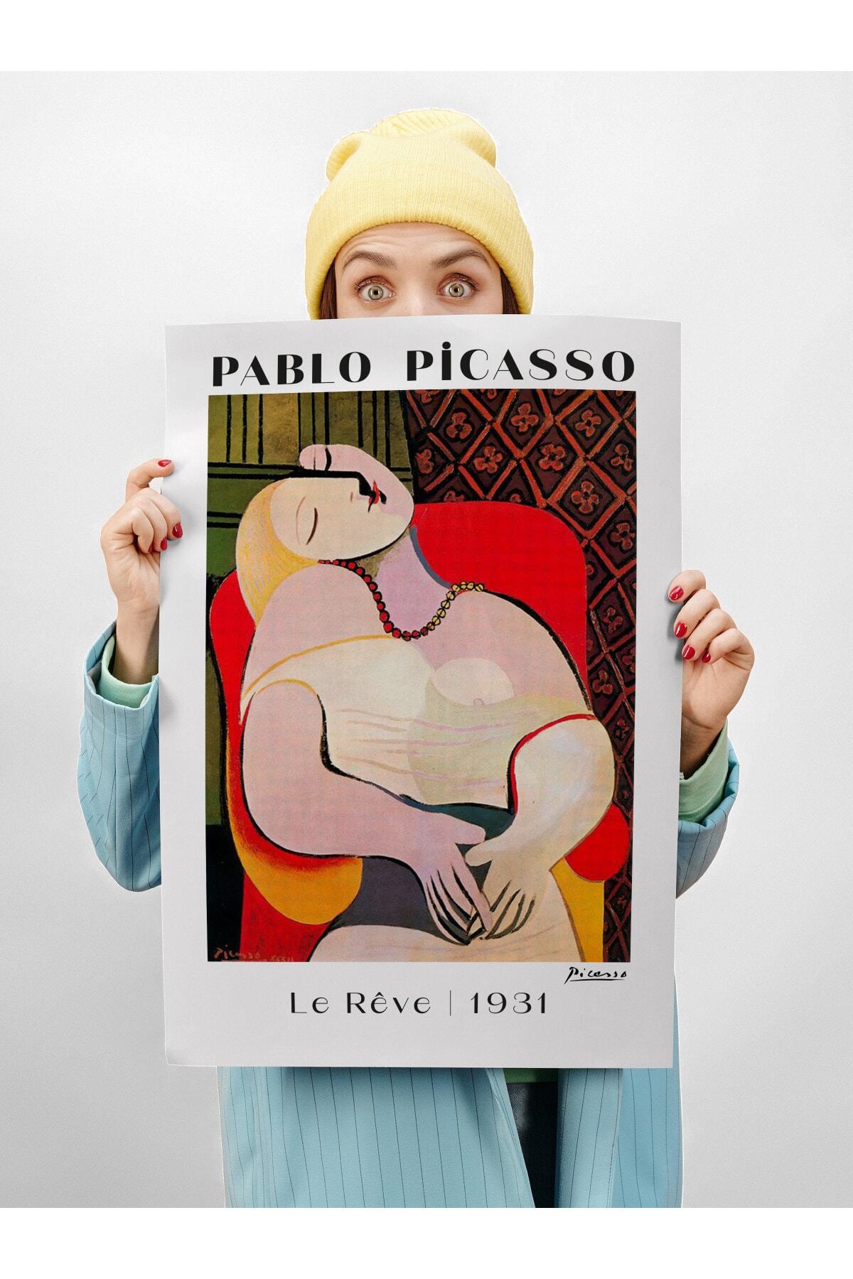 Pablo Picasso Duvar Posteri - Estetik Duvar Dekoru - Sanat Serisi Posterleri - Kalın Kağıt