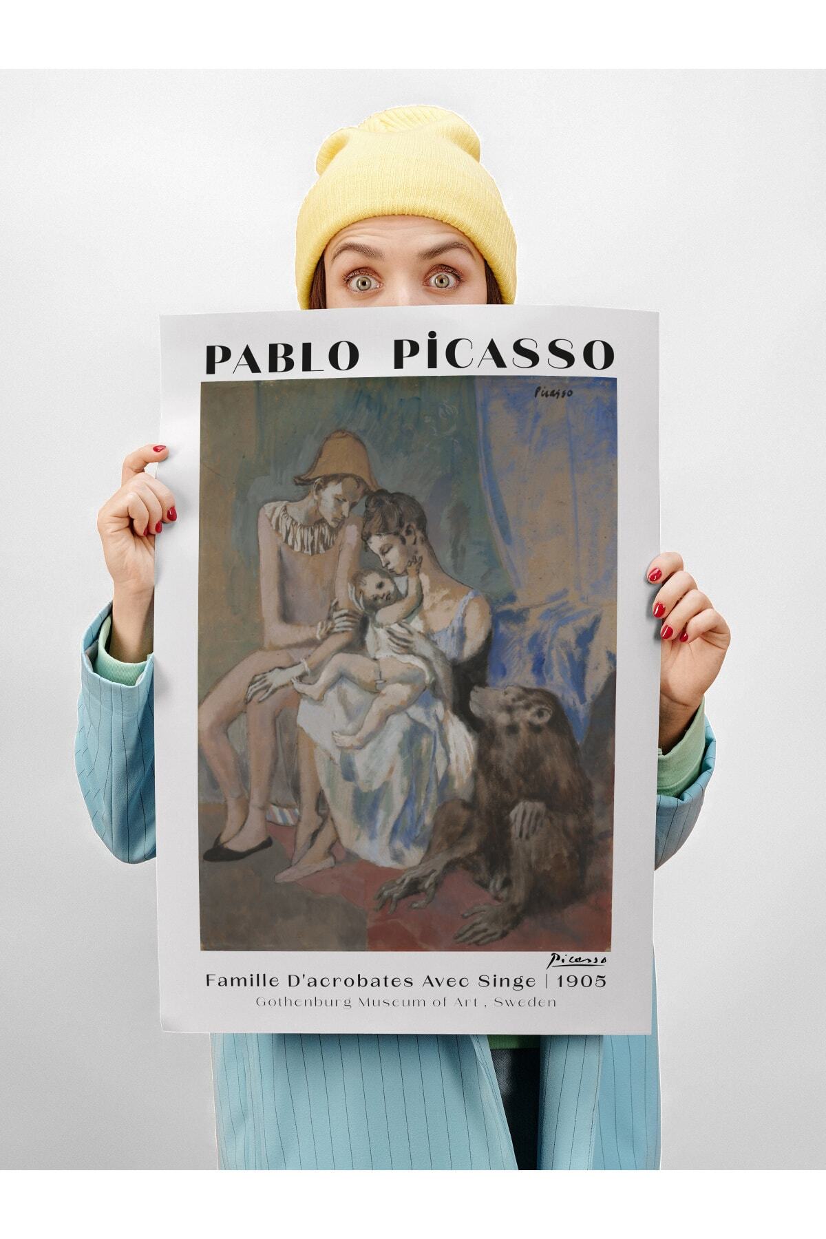 Pablo Picasso Duvar Posteri - Estetik Duvar Dekoru - Sanat Serisi Posterleri - Kalın Kağıt