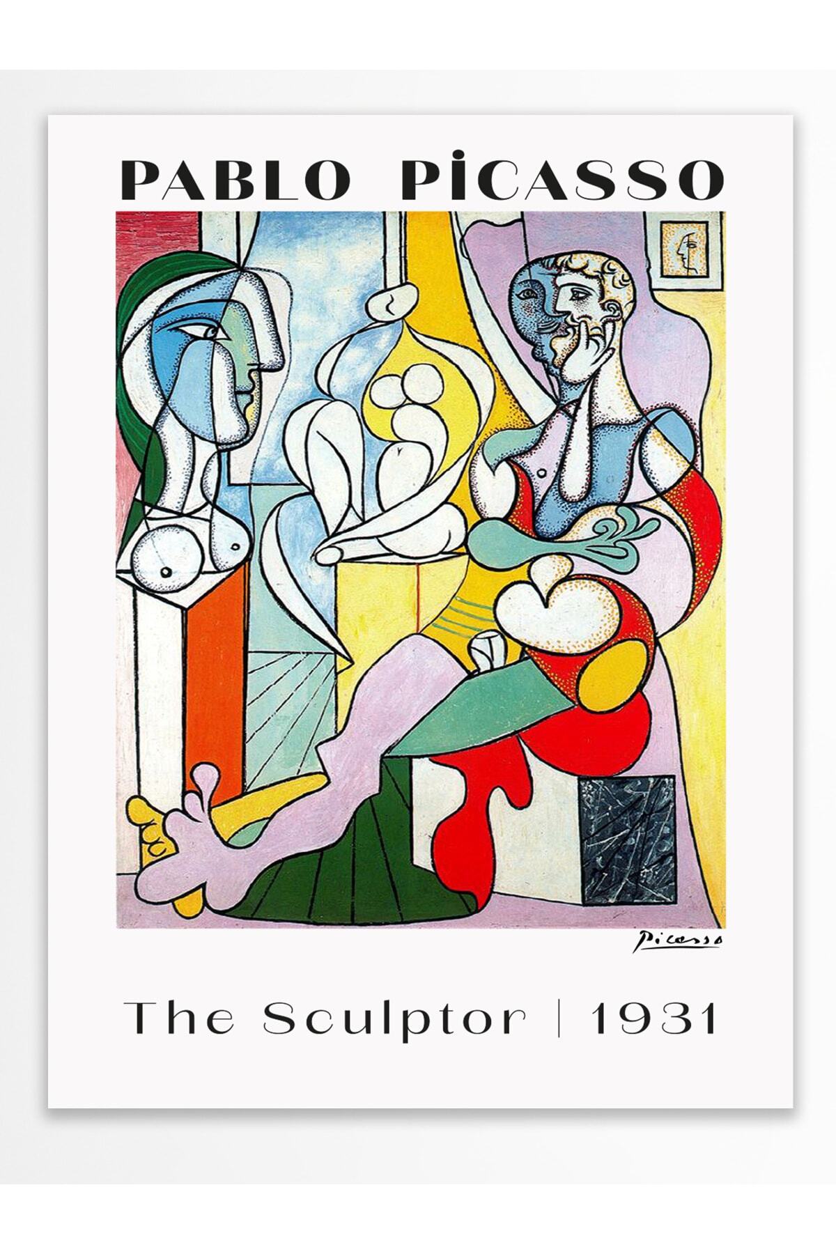 Pablo Picasso Duvar Posteri - Estetik Duvar Dekoru - Sanat Serisi Posterleri - Kalın Kağıt