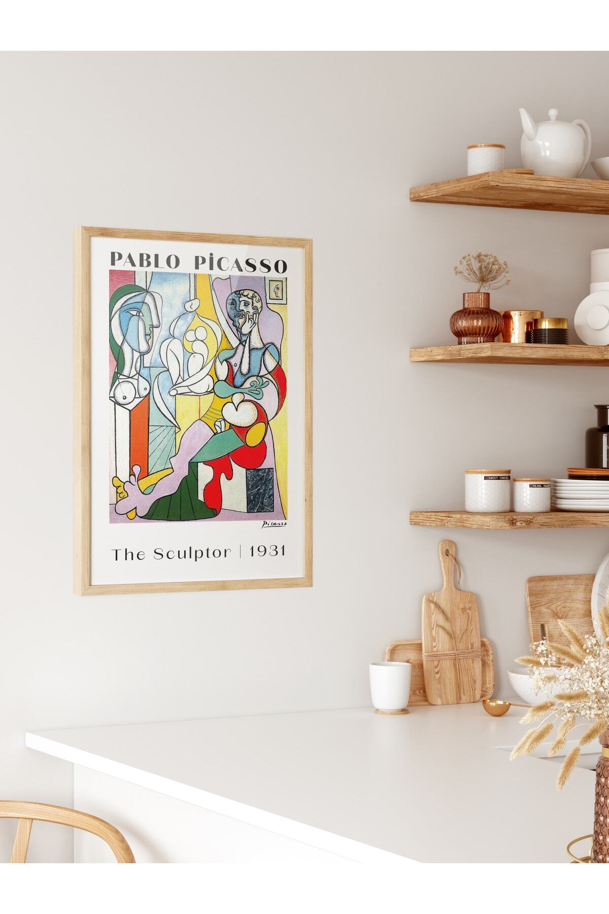 Pablo Picasso Duvar Posteri - Estetik Duvar Dekoru - Sanat Serisi Posterleri - Kalın Kağıt