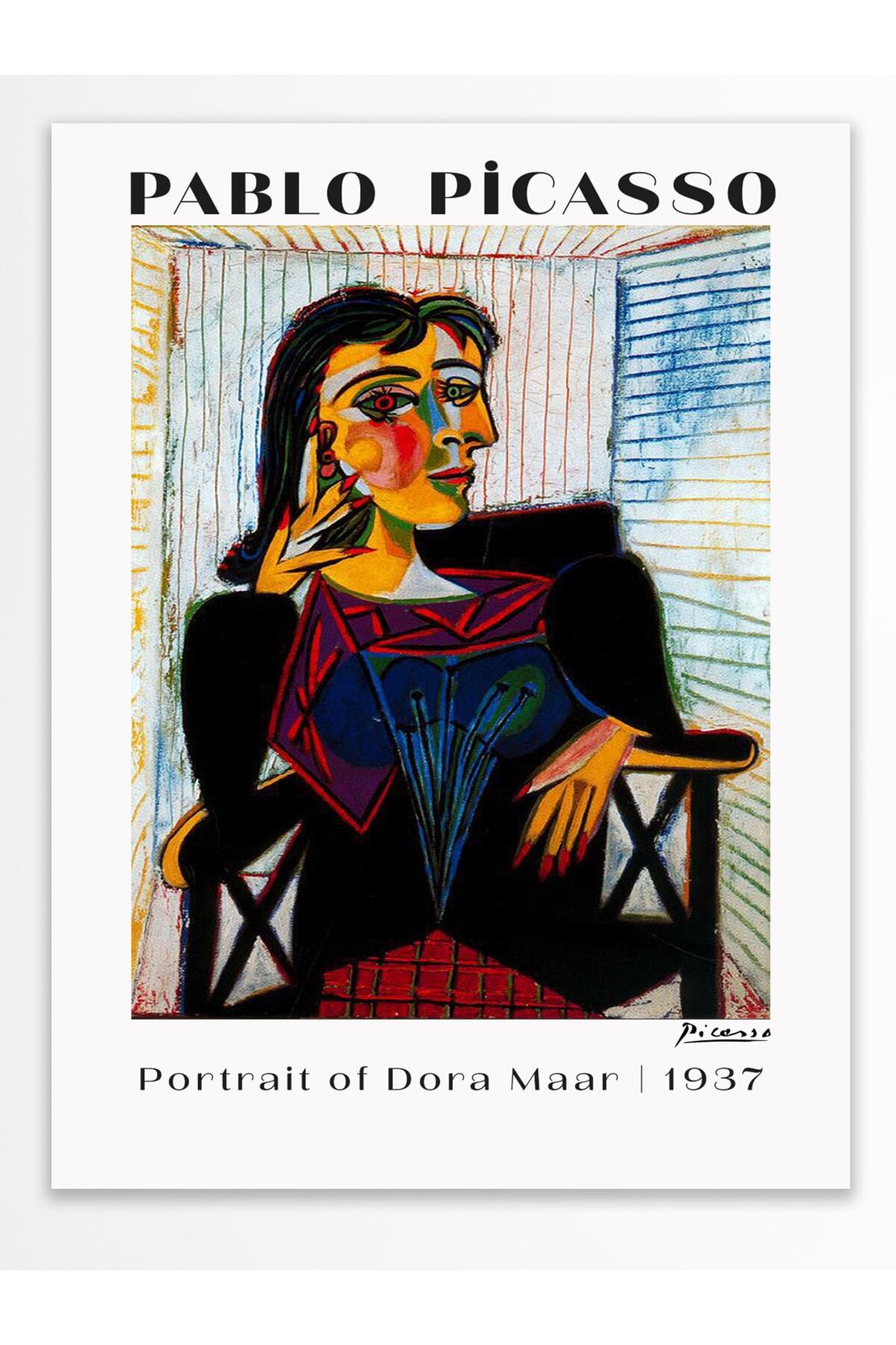 Pablo Picasso Duvar Posteri - Estetik Duvar Dekoru - Sanat Serisi Posterleri - Kalın Kağıt